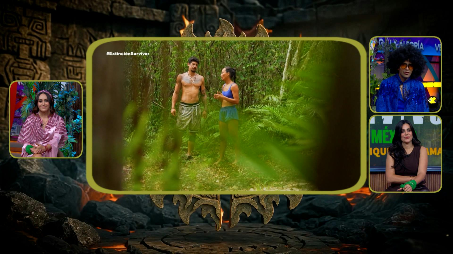 ¡Avril vence a Javi y lo deja fuera de Survivor México La Reliquia en Llamas!