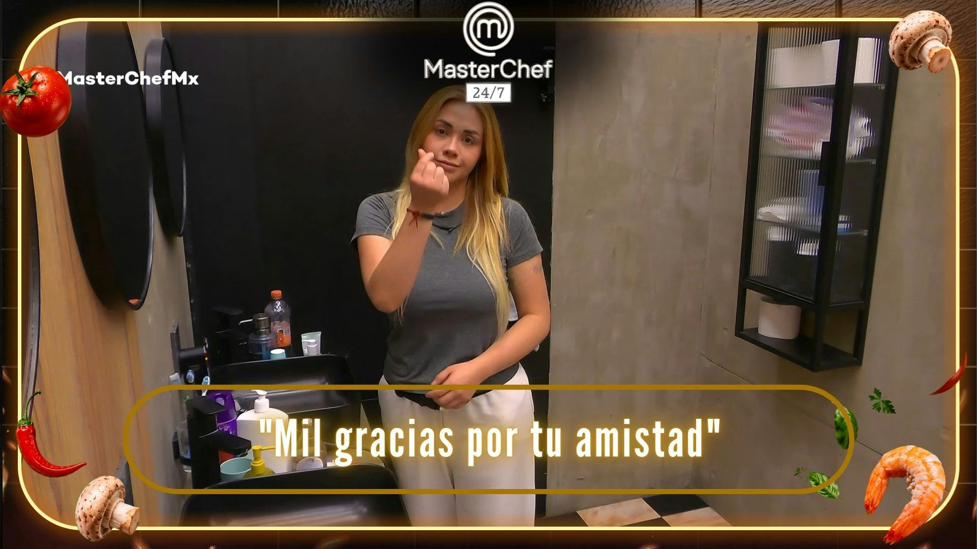 “Mil gracias por tu amistad": Ixdit se despide de Antrax en MasterChef 24/7 (VIDEO)