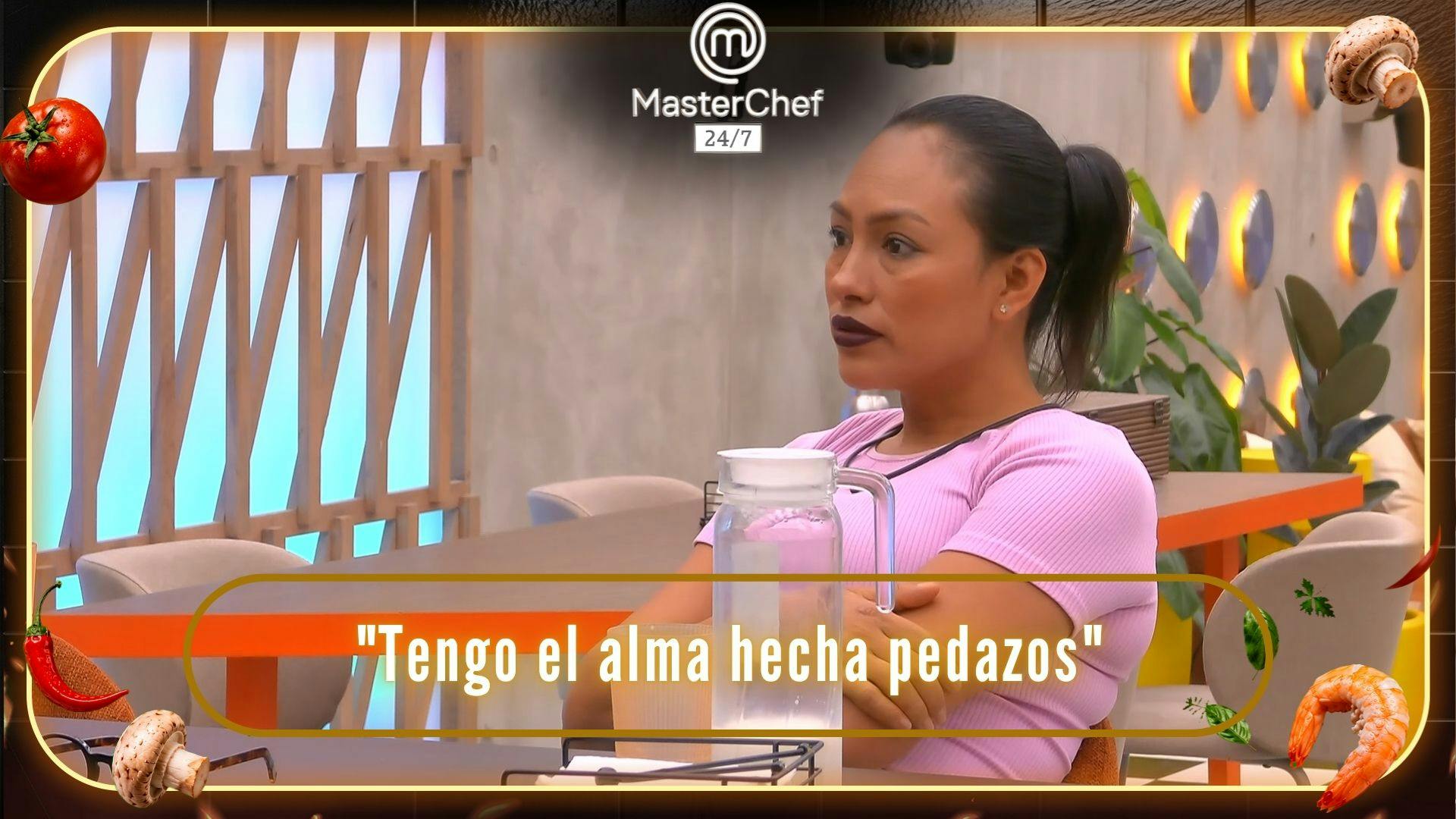 “Tengo el alma hecha pedazos": Claudia habla de su familia tras la gala de salvación de MasterChef 24/7 (VIDEO)