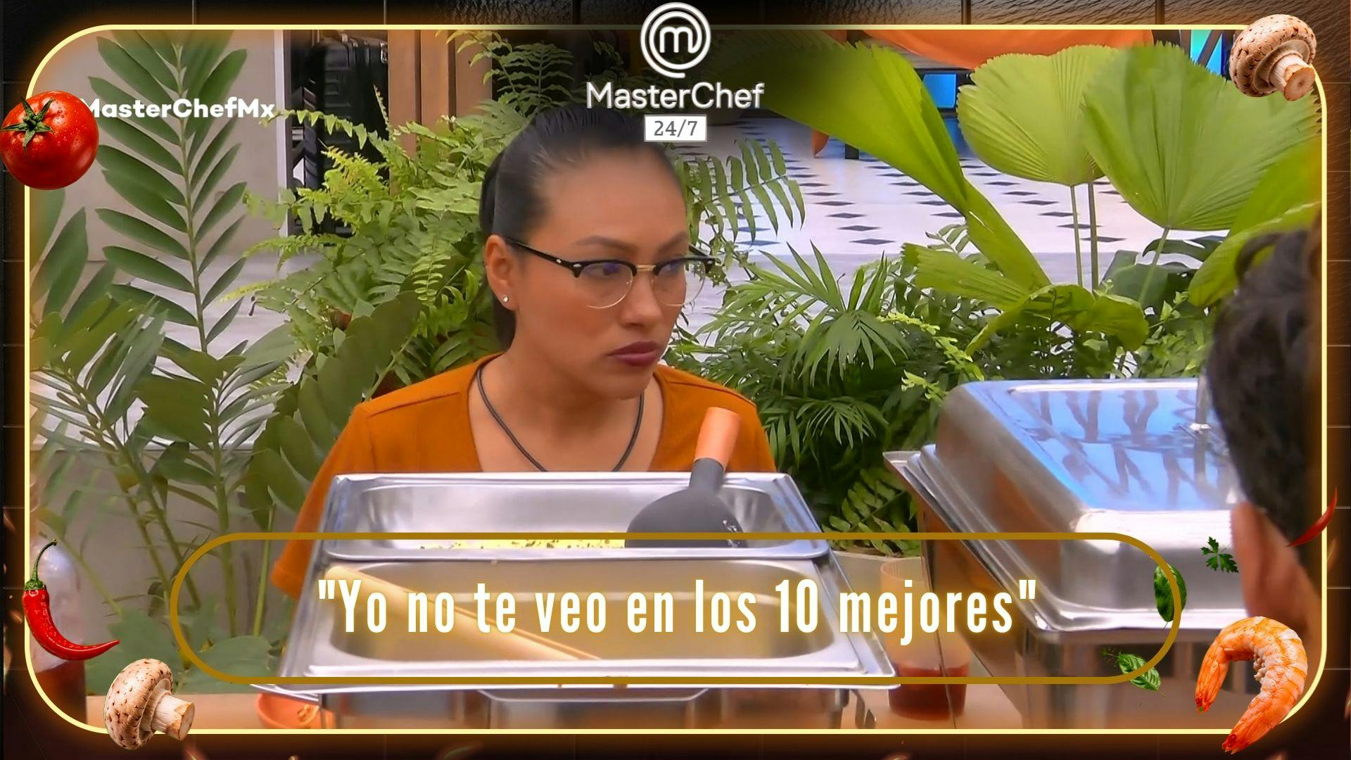 “Yo no te veo en los 10 mejores": Claudia recuerda la TAJANTE declaración de Ramahá en MasterChef 24/7 (VIDEO)