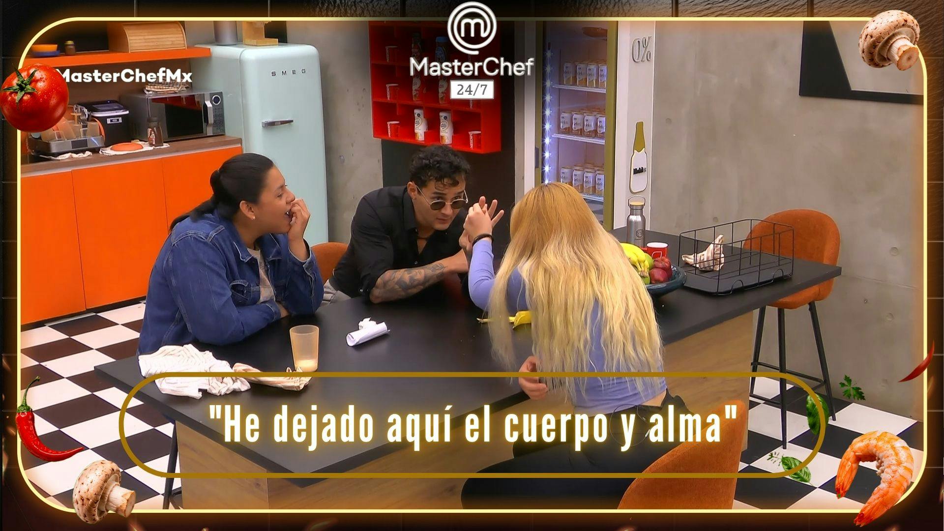 “He dejado aquí el cuerpo y alma": Lancer recuerda una de sus primeras cortadas en MasterChef 24/7 (VIDEO)