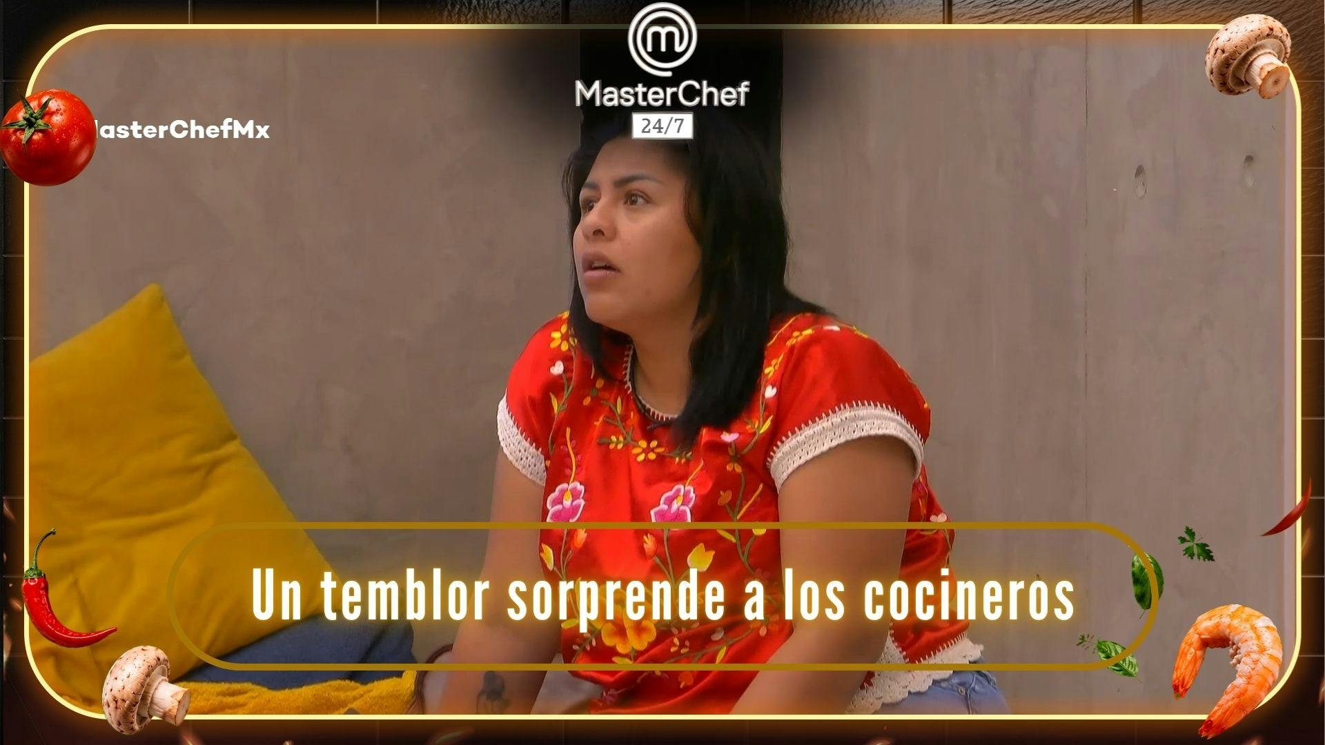 Un temblor sorprende a los cocineros de MasterChef 24/7: "¿Tú sí sentiste?” (VIDEO)