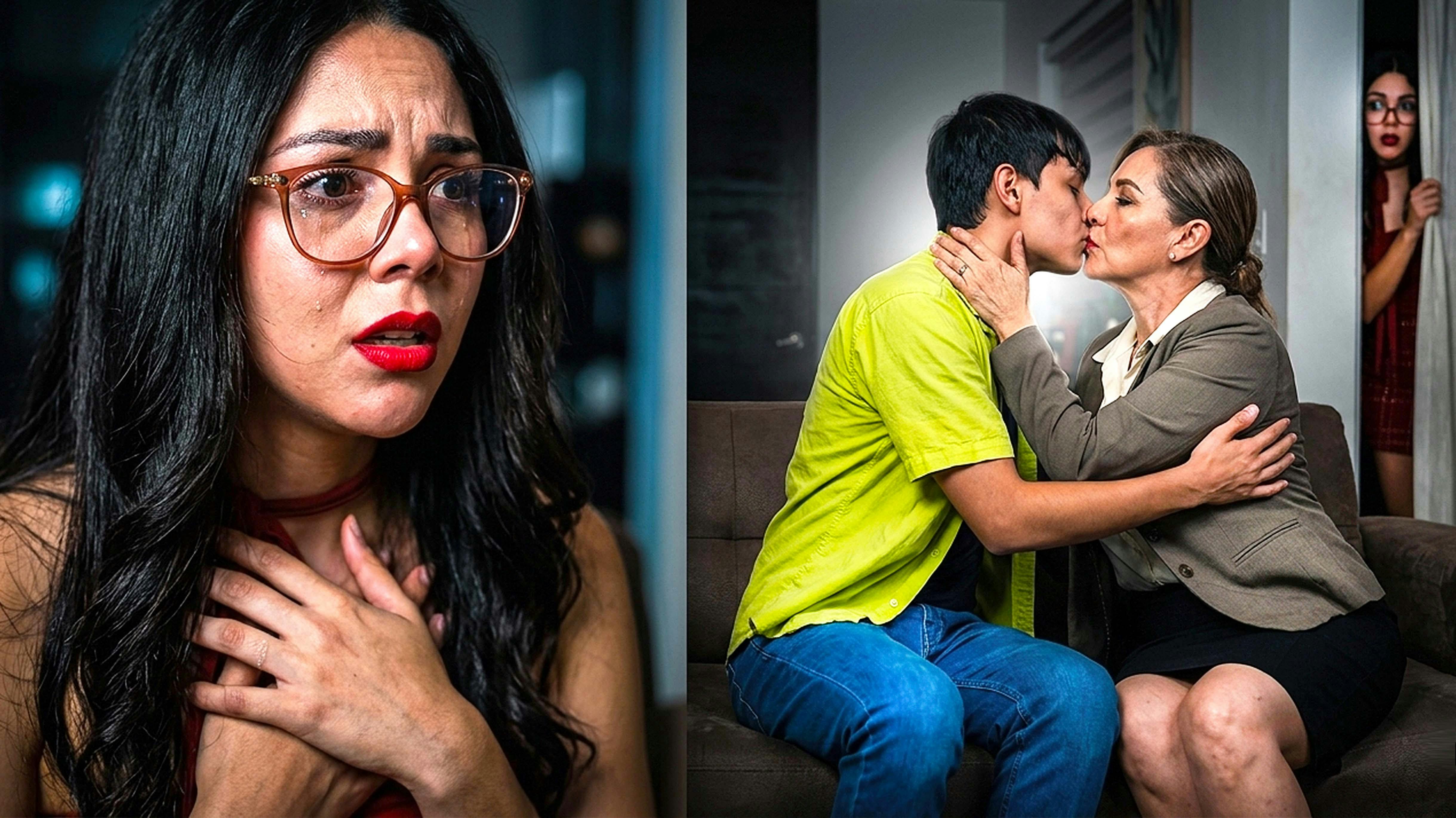 Descubrió a su novio estando con la maestra