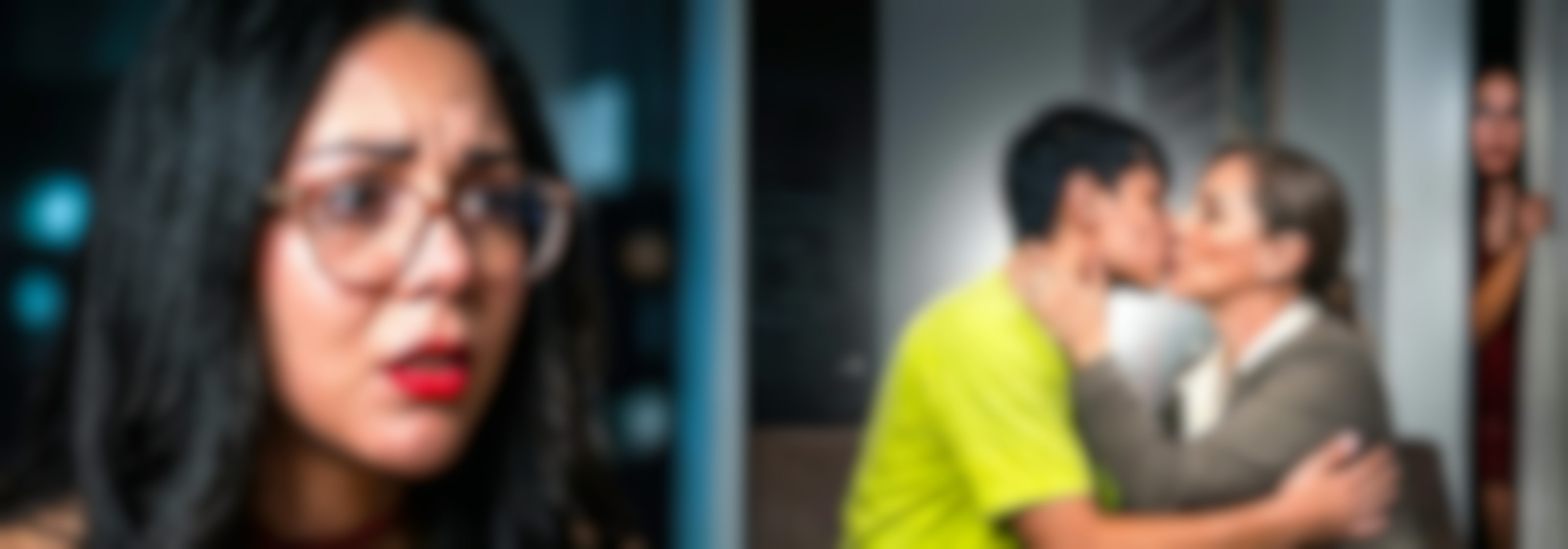 Descubrió a su novio estando con la maestra