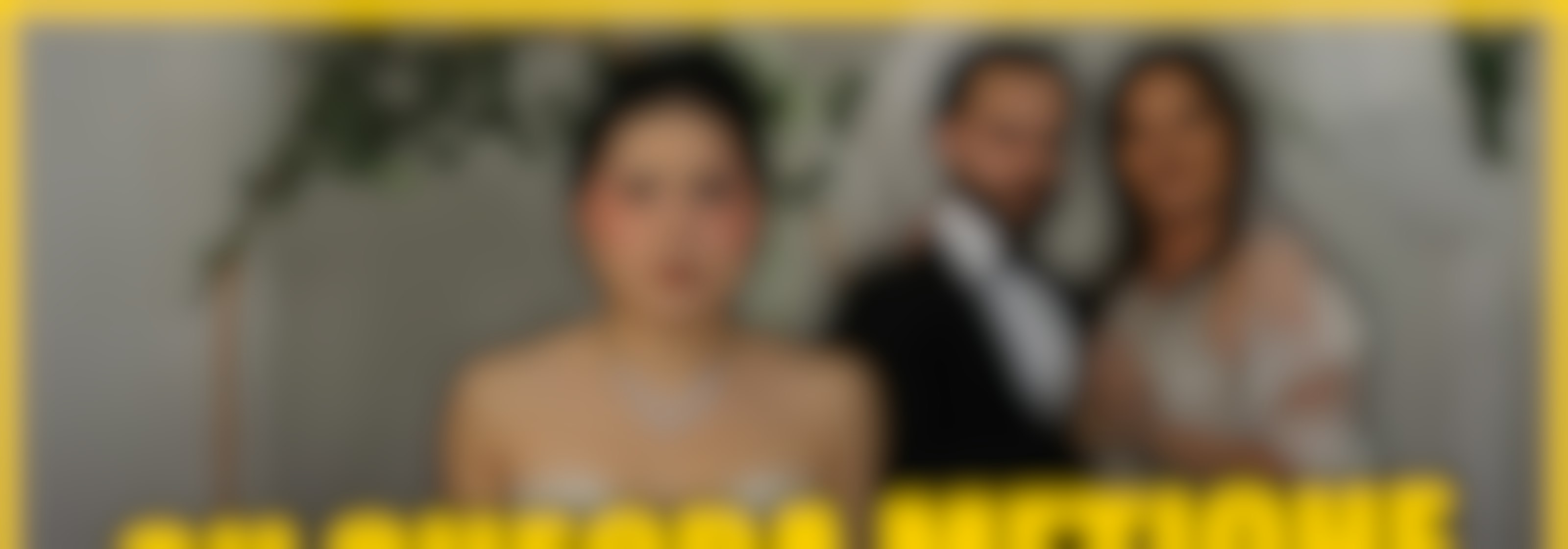 Su suegra metiche llegó de blanco a la boda