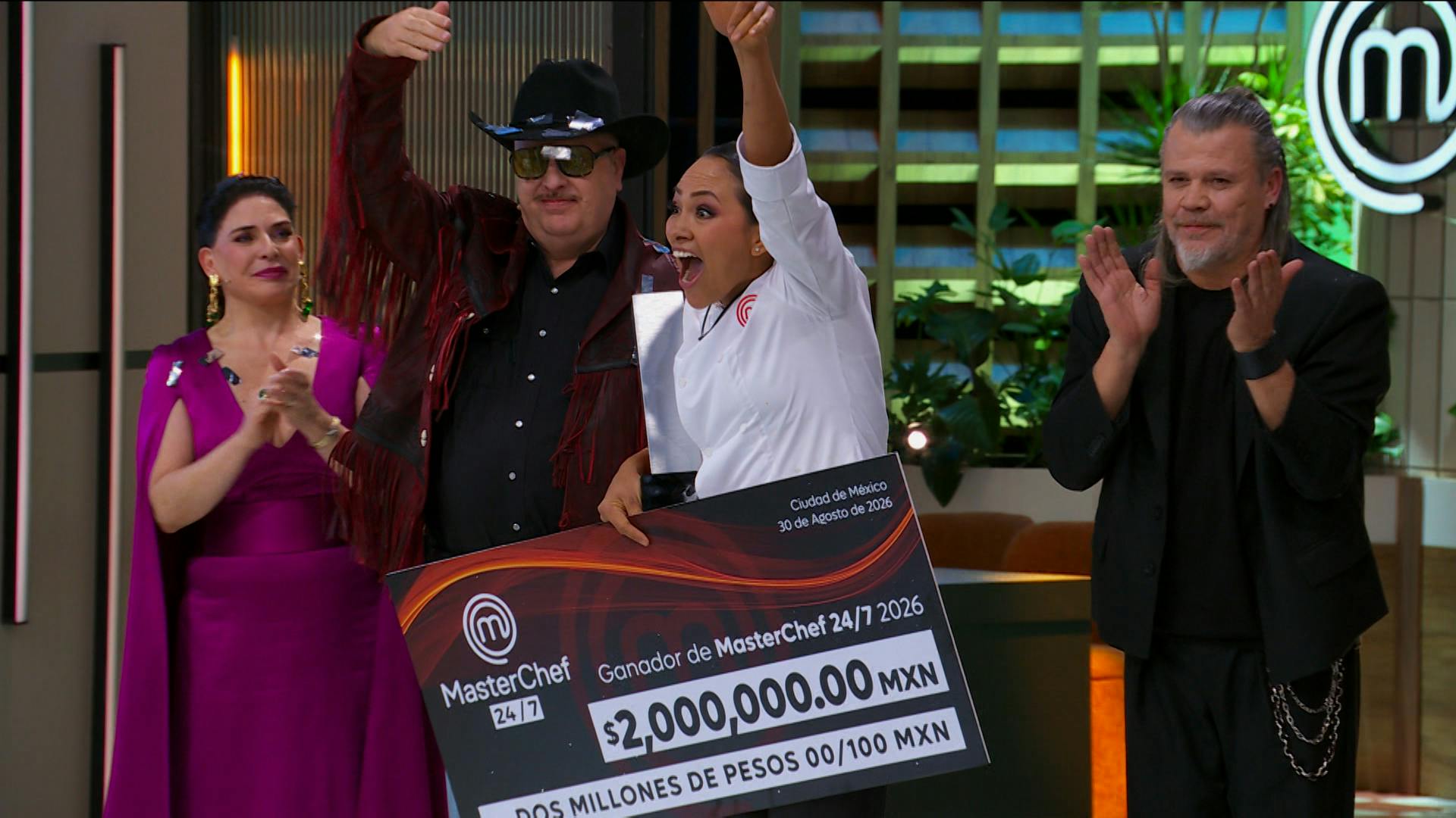 El momento EXACTO en el que Claudia se corona como GANADORA de MasterChef 24/7