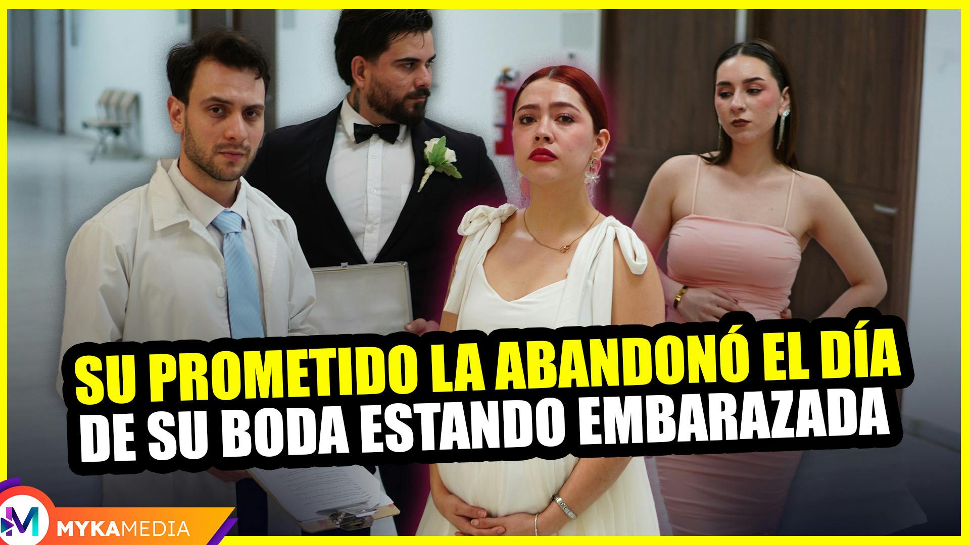 Su prometido la abandonó el día de su boda estando embarazada