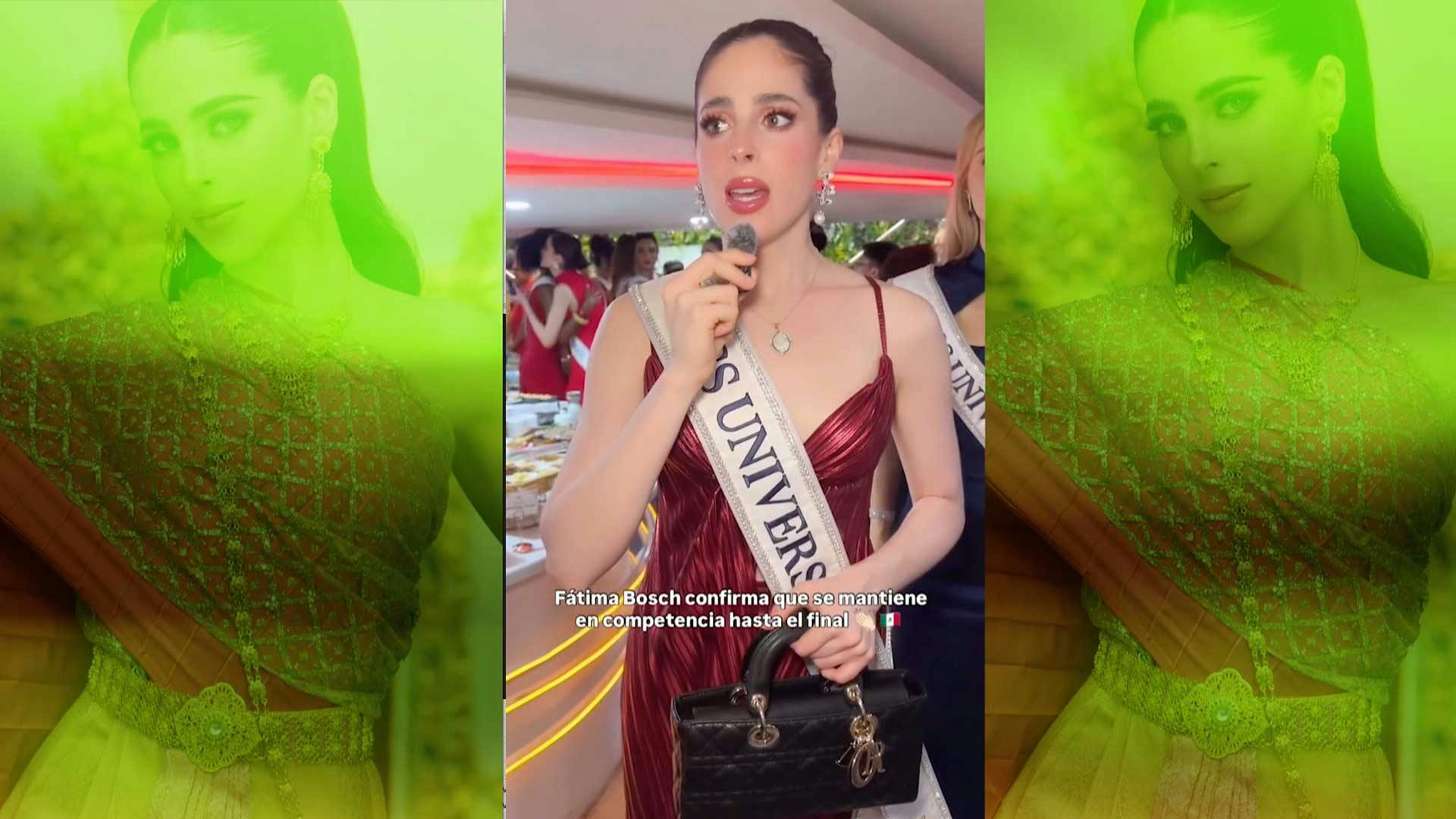 "¡No soy una muñeca... no tengo miedo de alzar mi voz!”, Fátima Bosch reacciona a las humillaciones en Miss Universo