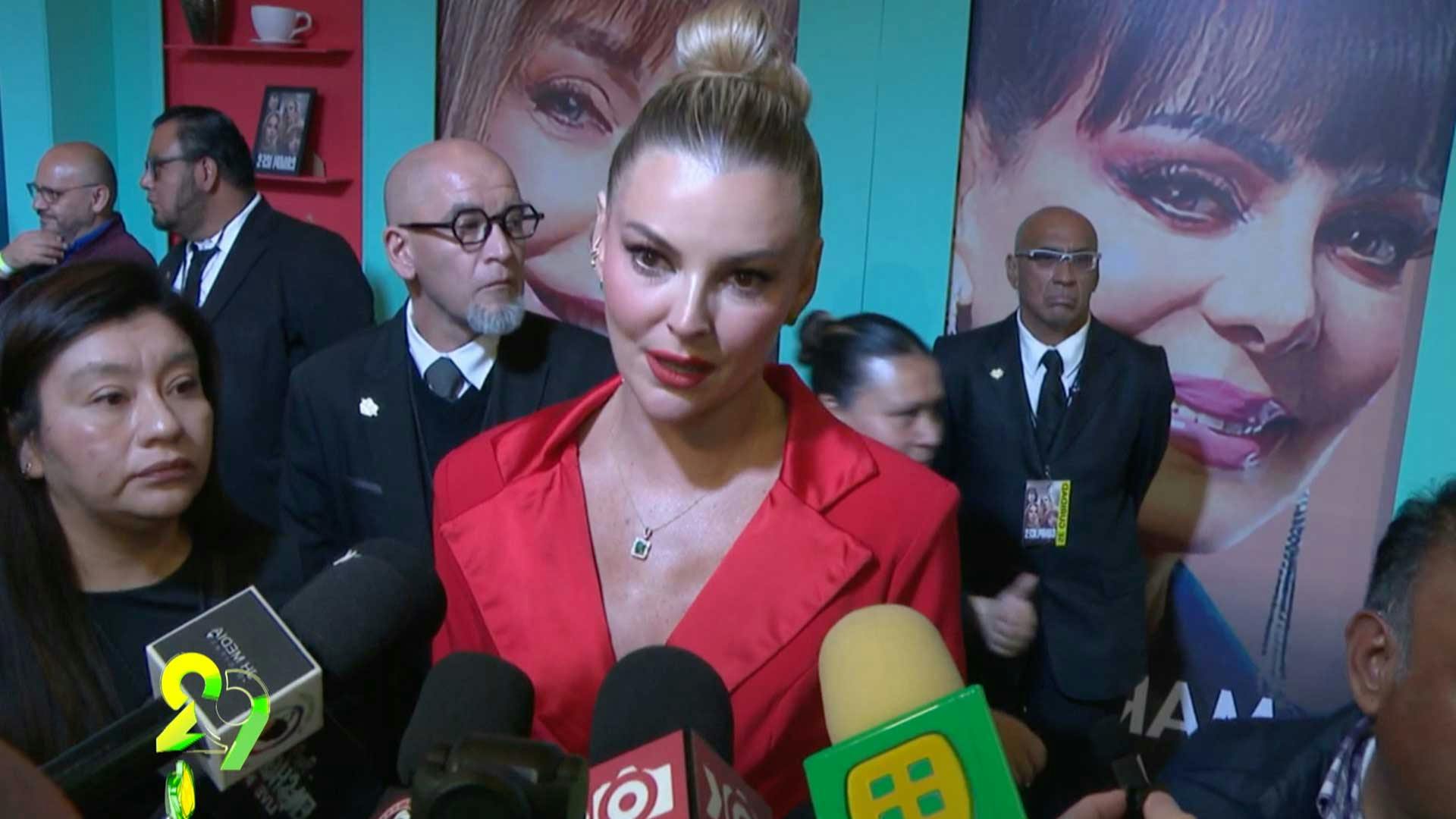 Marjorie de Sousa habla de su extracción de sus implantes, de los ojos de Ninel Conde y evade temas de Julián Gil