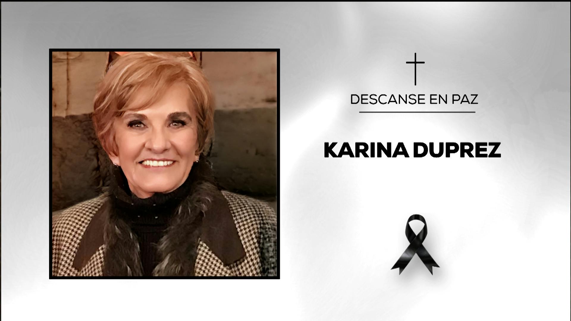 Muere la actriz y directora mexicana, Karina Duprez: así fue su trayectoria