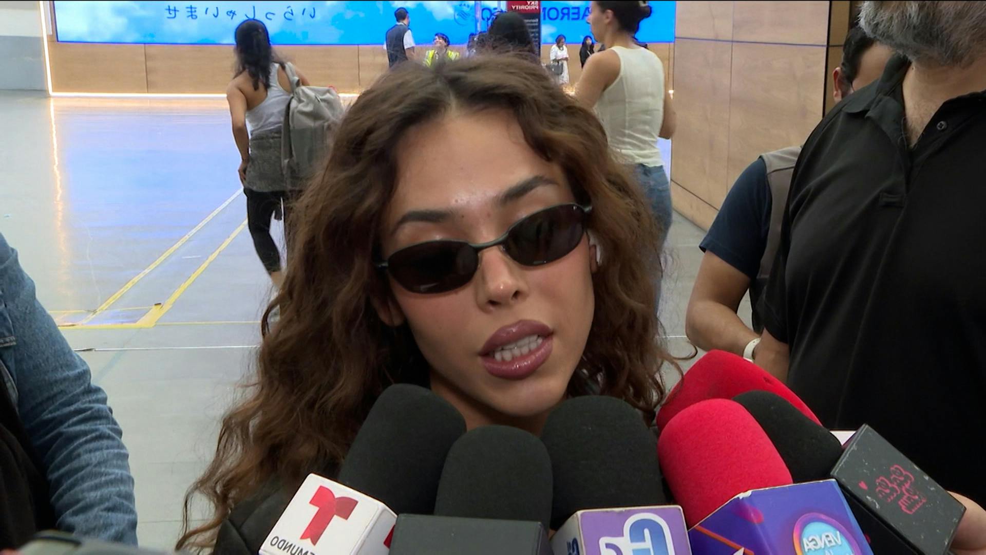 Danna se pronuncia sobre la polémica con Kenia Os y Belinda: “Lo que sea que haya pasado, lo sabemos nosotras tres”
