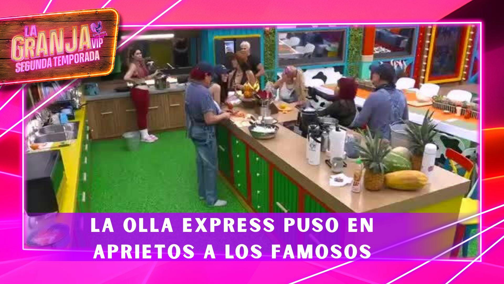 La Olla Express puso en aprietos a los famosos: así intentaron descubrir cómo cocinar frijoles en La Granja VIP Segunda Temporada