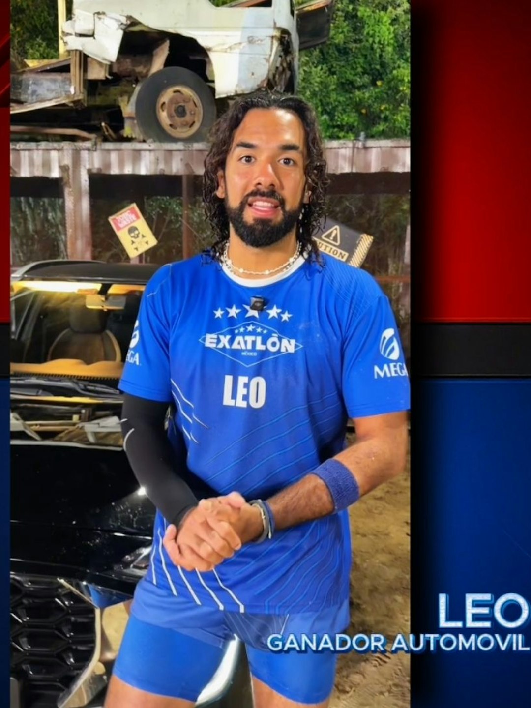 ¡Victoria brutal! Leo se lleva el carro de la novena temporada de Exatlón México y lo celebra en grande