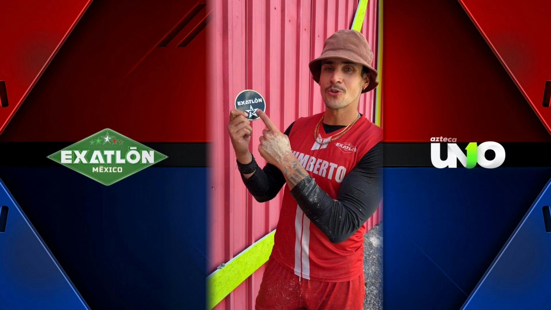 Humberto gana el Token varonil en Exatlón México y dedicó el triunfo a toda la Familia Roja