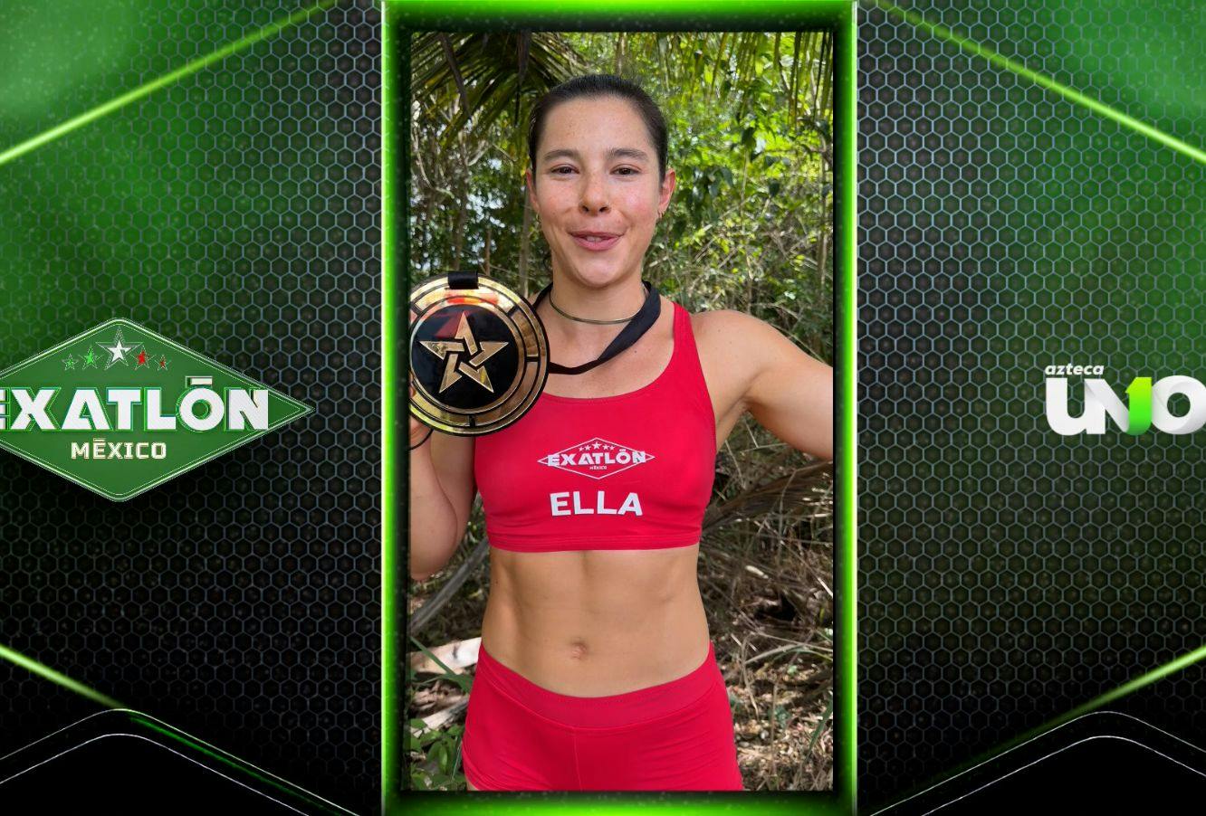 Ella conquista su primera medalla femenil y hace historia en Exatlón México