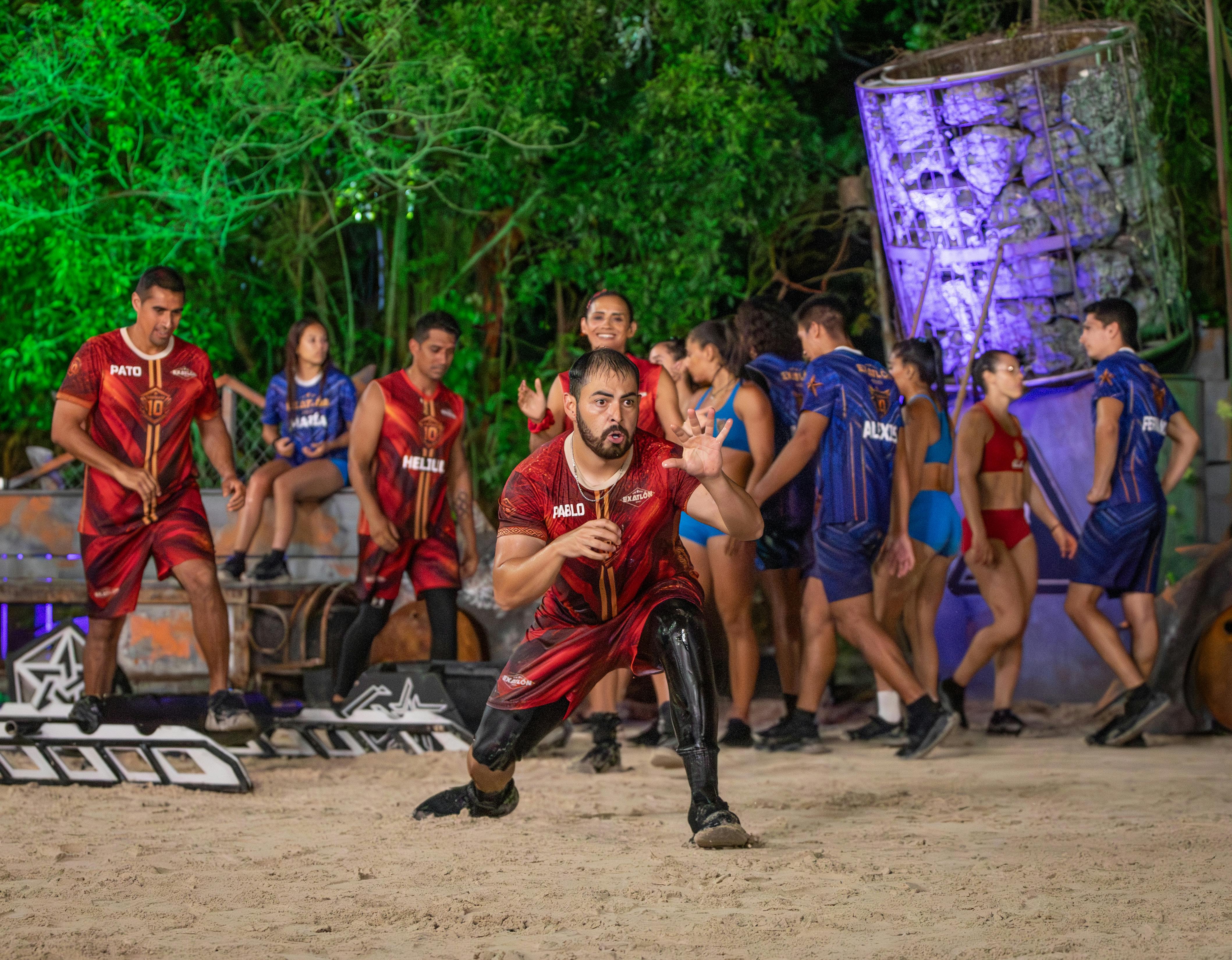 El Equipo Azul buscará obtener la victoria en el Juego por la Villa 360 ante el Equipo Rojo de Exatlón México Décima Temporada