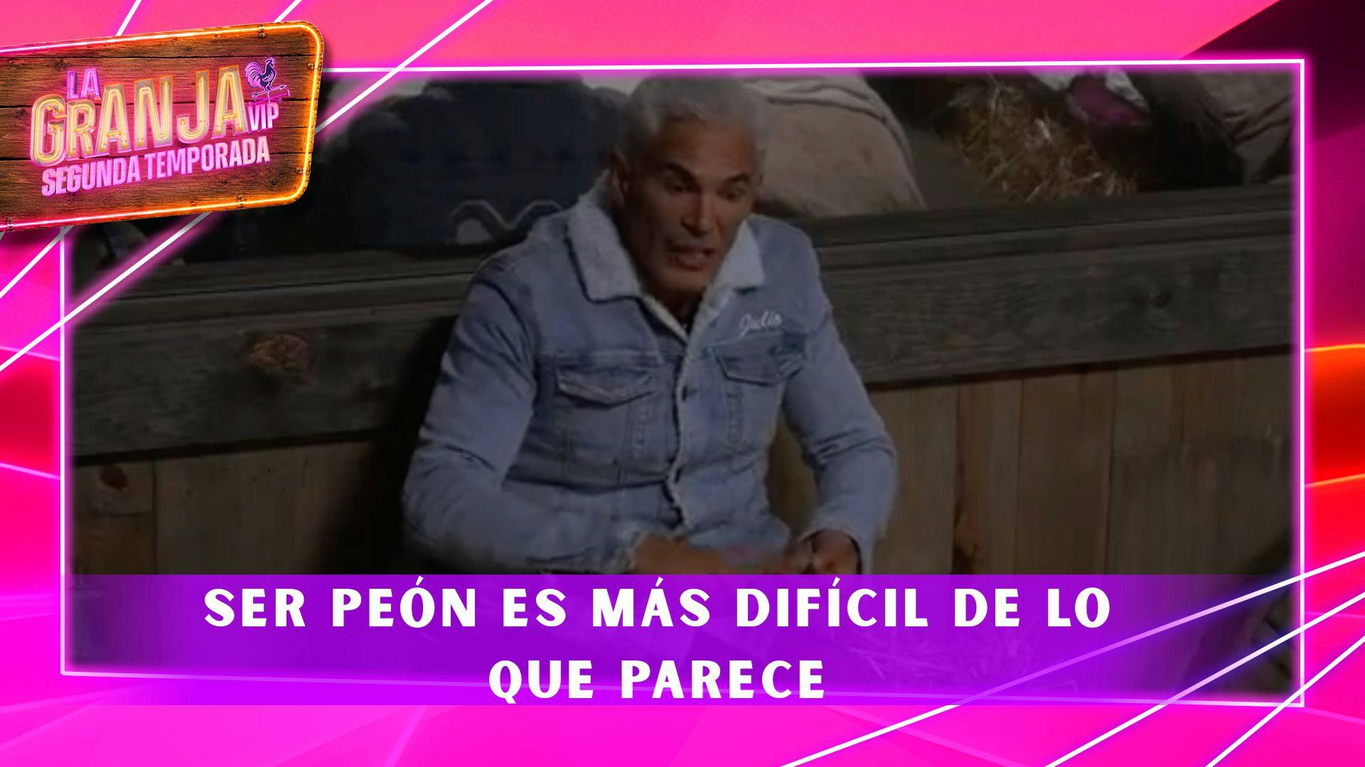 Los peones le confiesan a Julio Camejo los más difícil de sus tareas en La Granja VIP Segunda Temporada (VIDEO)