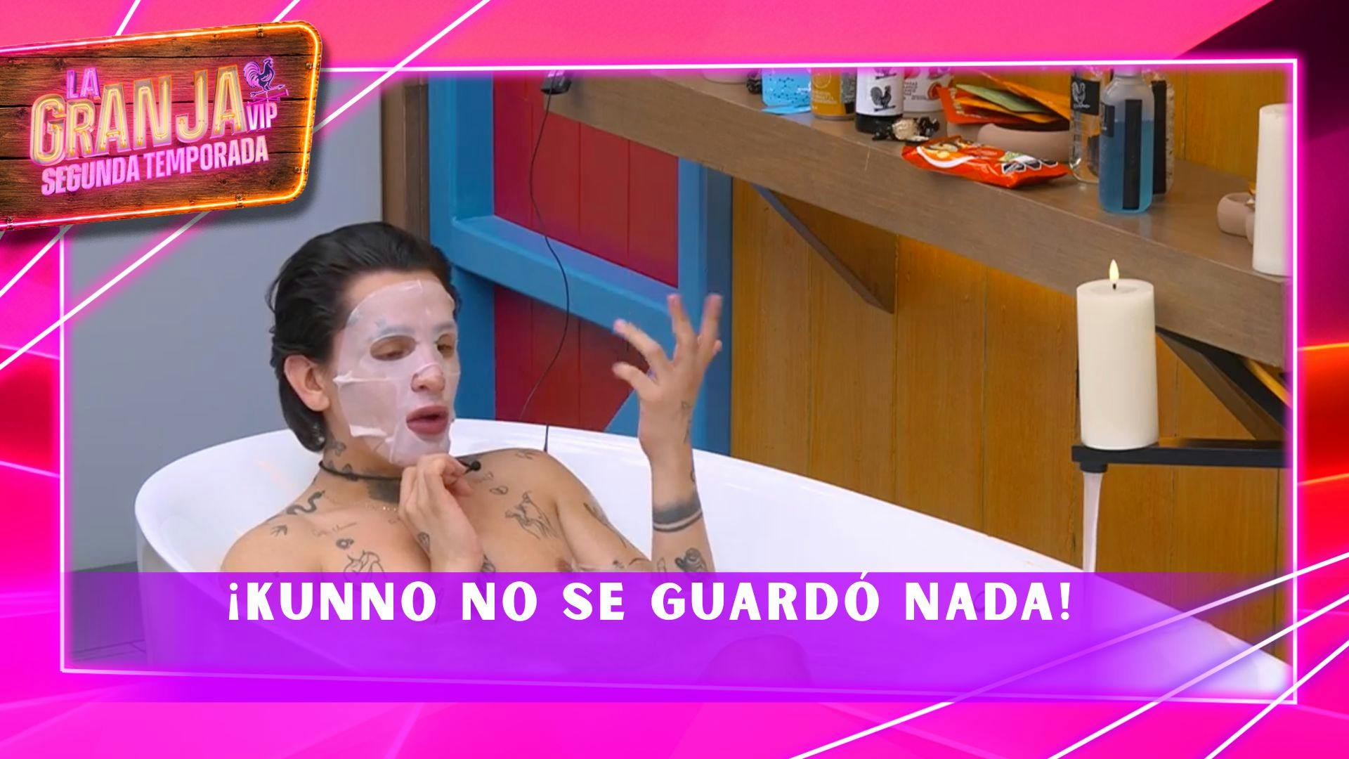 “A la primera, bye": Kunno expresó su opinión sin filtros acerca de sus compañeros en La Granja VIP Segunda Temporada