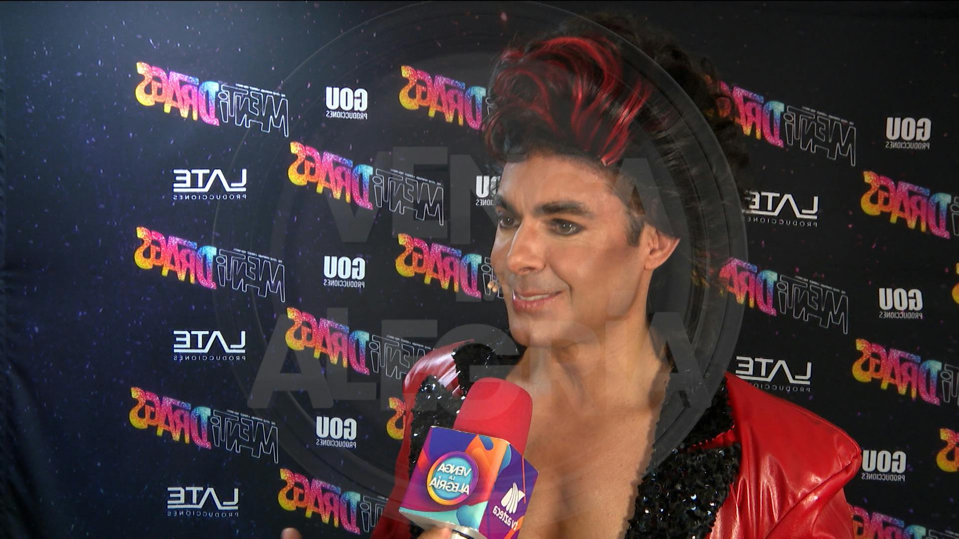 ¡Así se transforma Ernesto D’Alessio en Emmanuel para Mentidrags!
