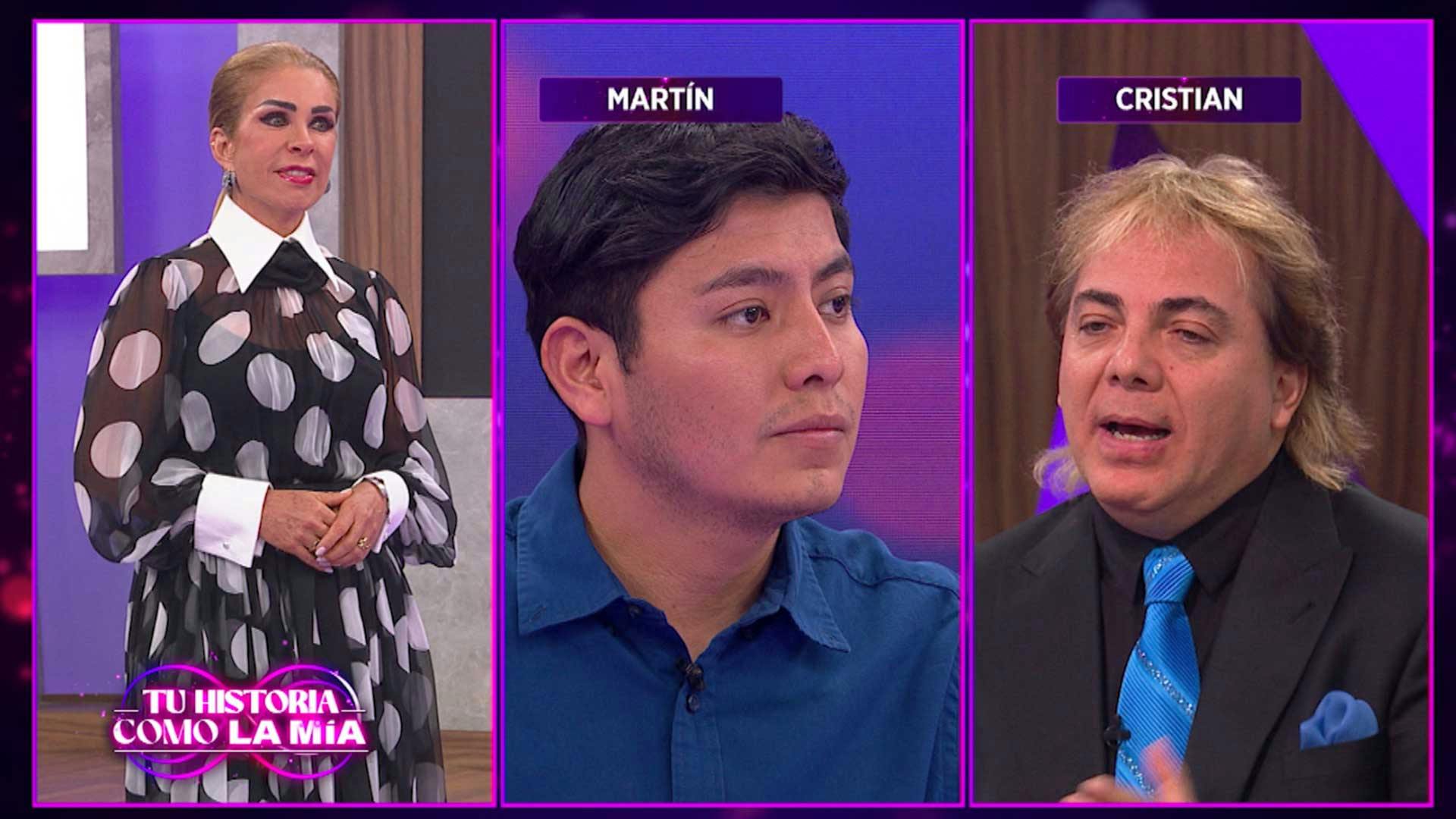 Cristian Castro revela cómo superó el temor de buscar a su papá. “Me alivió mucho el corazón”
