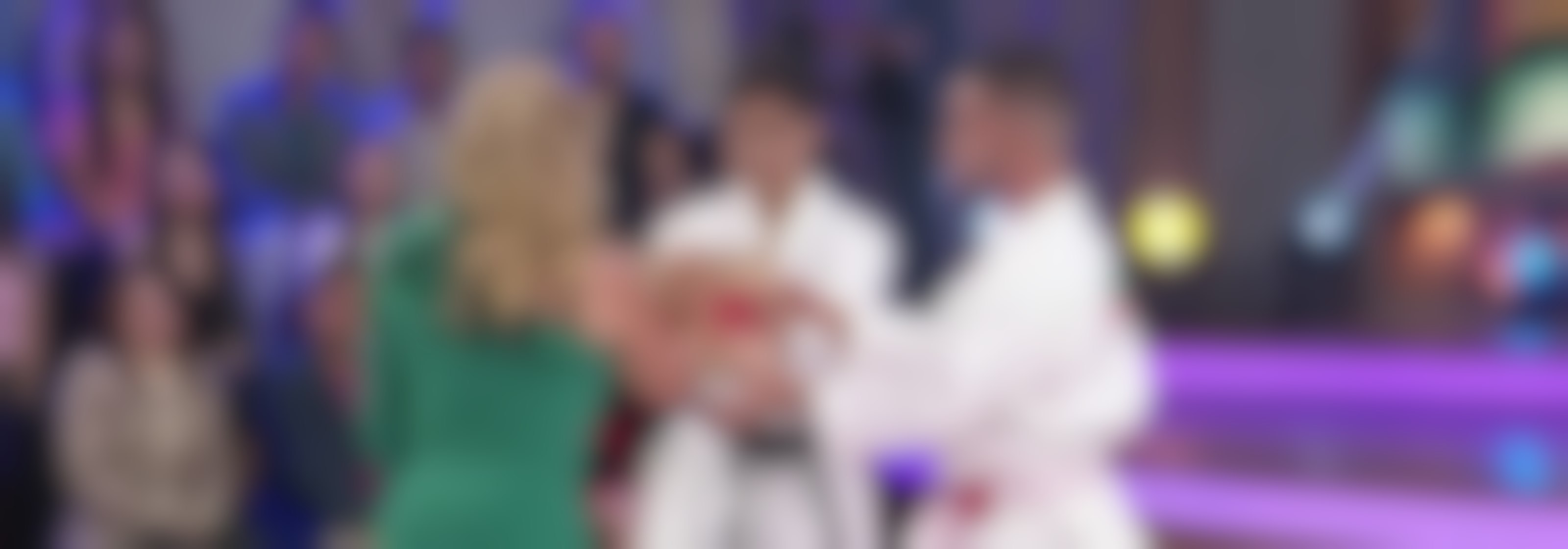 Rocío Sánchez Azuara sorprende al practicar karate en pleno programa en vivo de Tu Historia Como La Mía