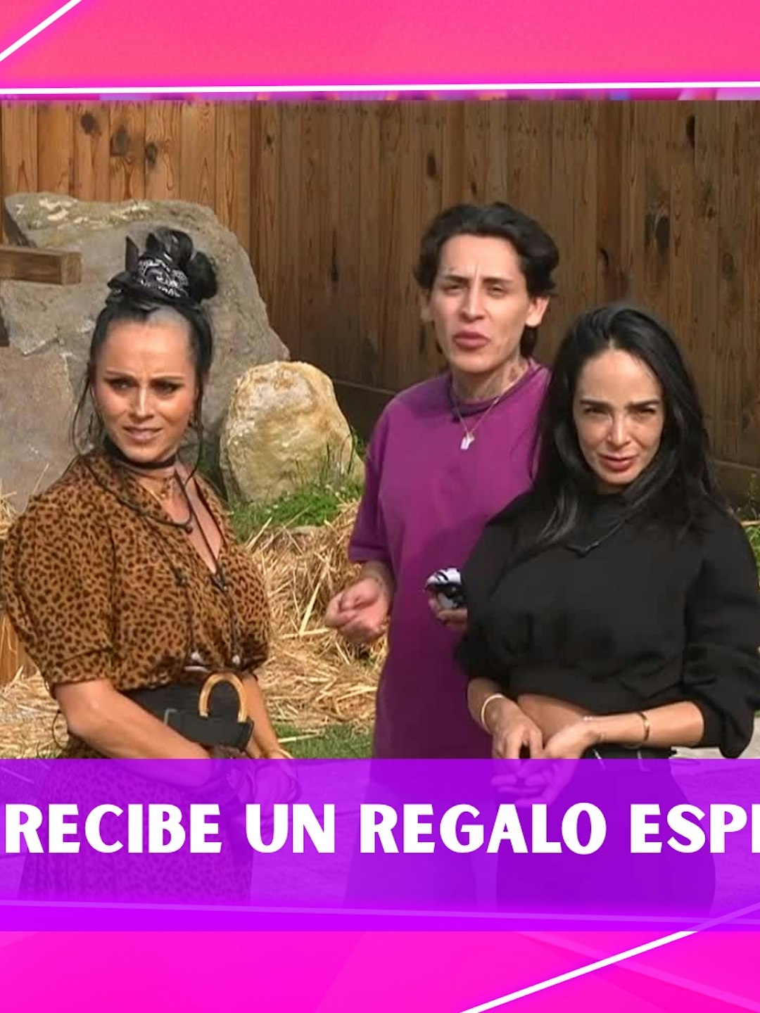 Kunno recibe un regalo especial en La Granja VIP y lo comparte con Manelyk e Ivonne