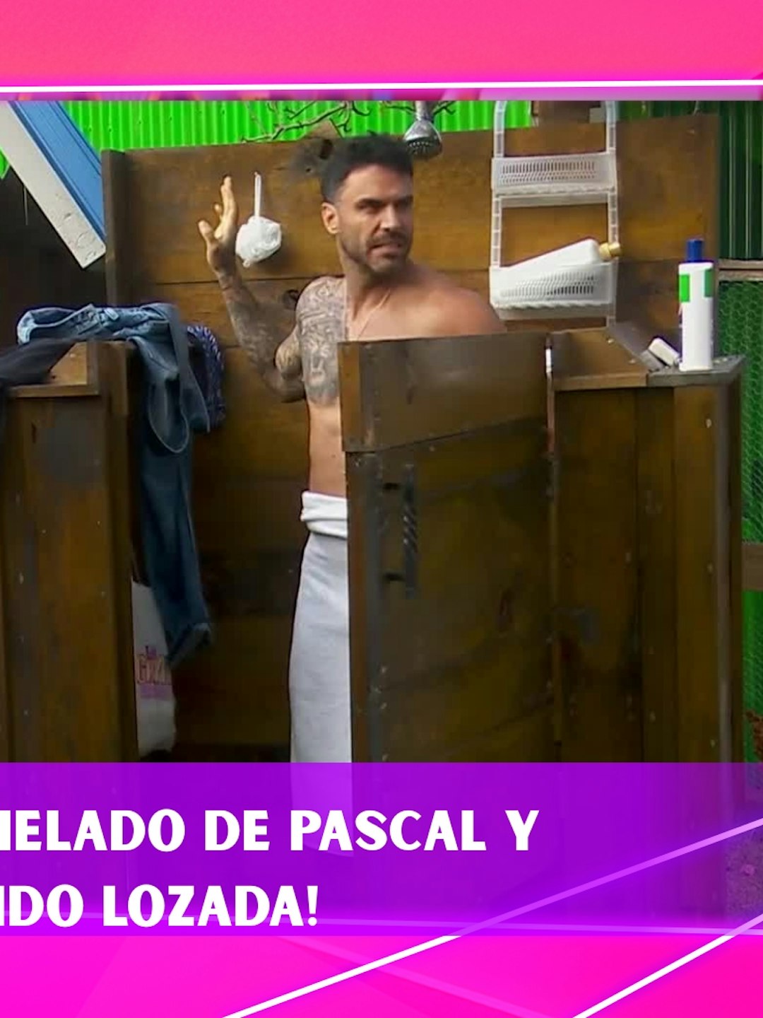 Primer baño al aire libre de Pascal y Fer Lozada ¡Kunno y “La Bebeshita” no se perdieron de nada!