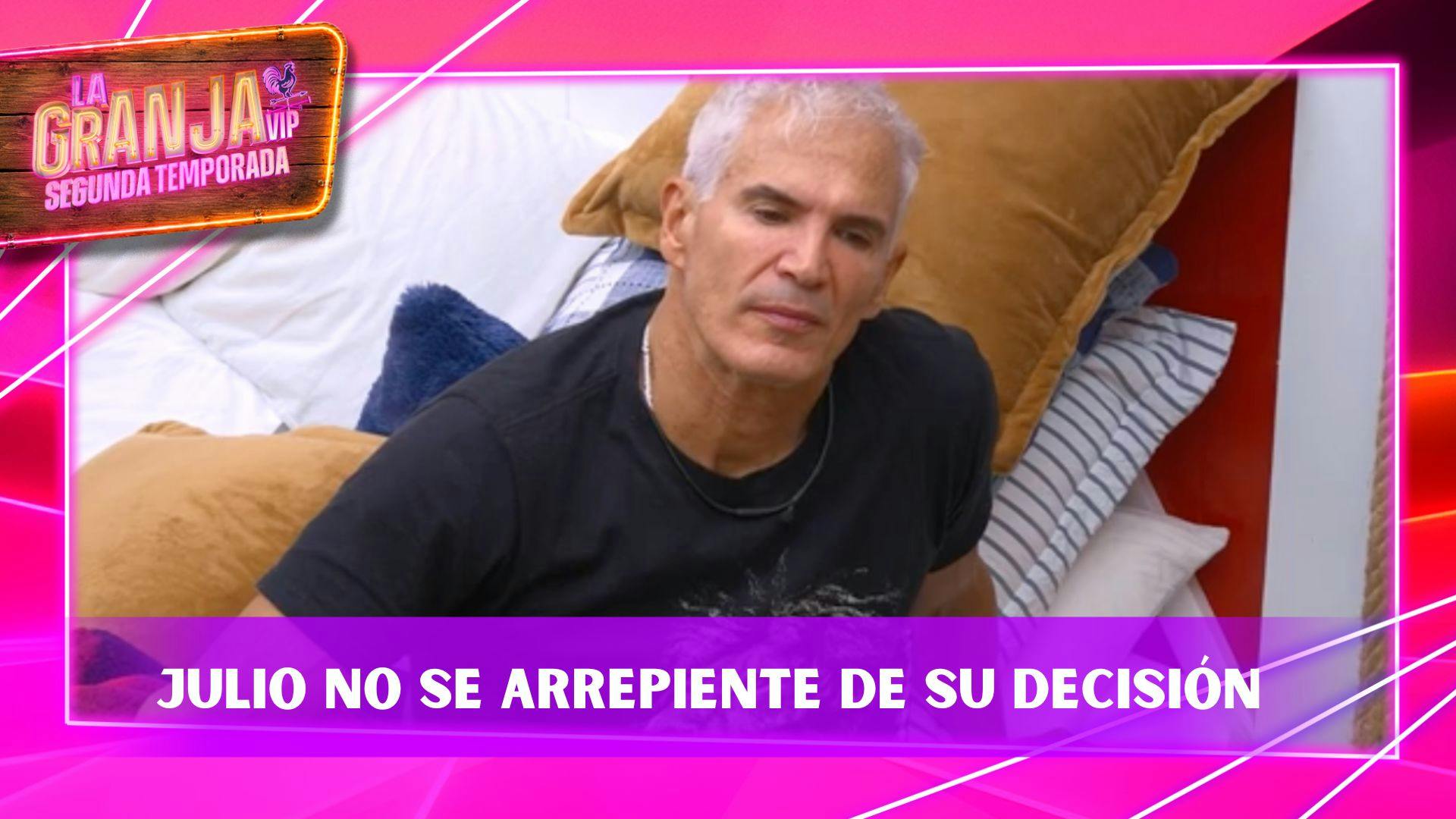 “Aquí se viene a mostrar disciplina": Julio Camejo explica por qué eligió a Kevyn para el duelo de nominación en La Granja VIP Segunda Temporada