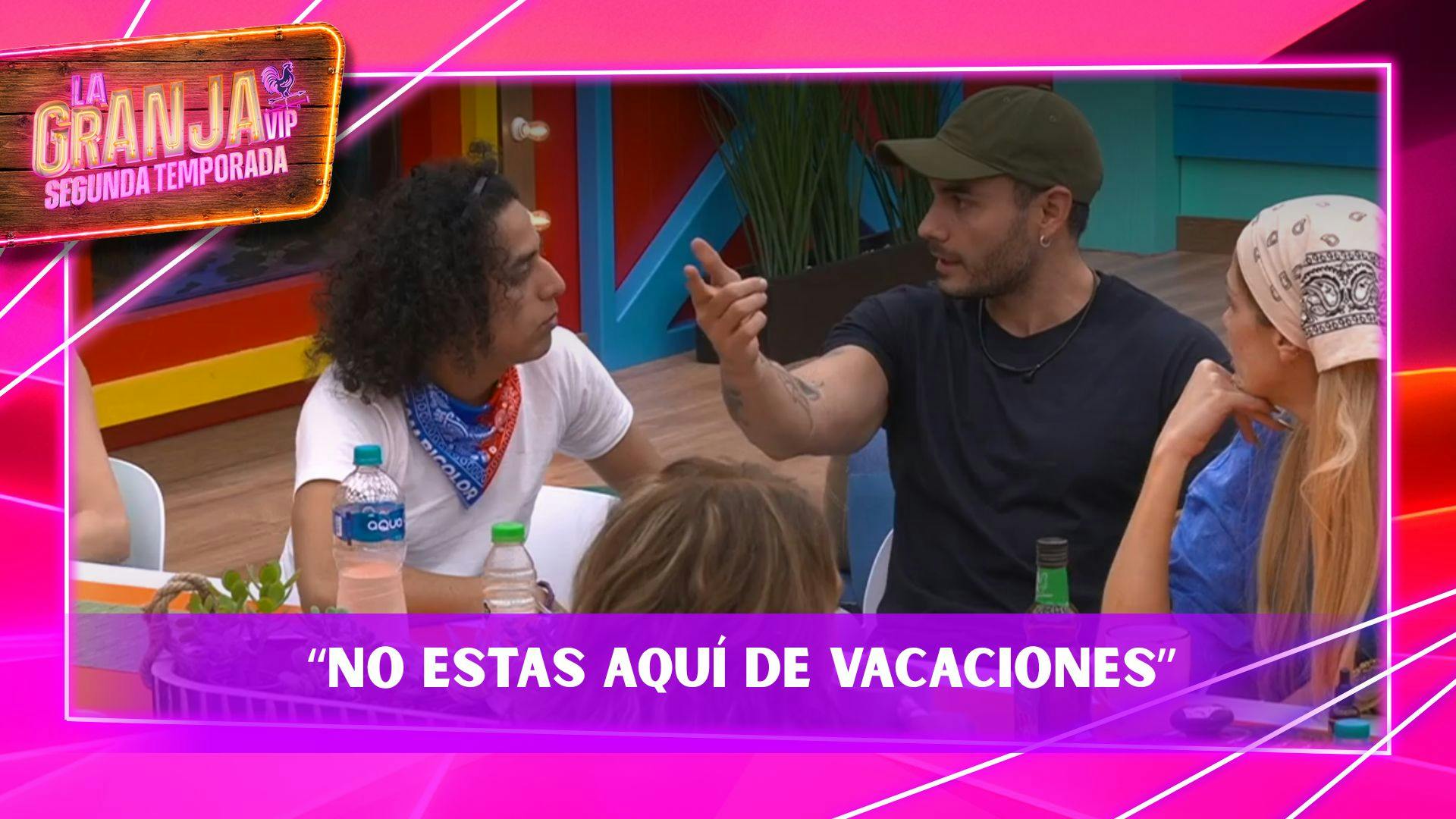 “Te paras y haces mi desayuno": Pascal Nadaud EXPLOTA contra Kevyn Bicolor por no cumplir con sus responsabilidades de Peón en La Granja VIP