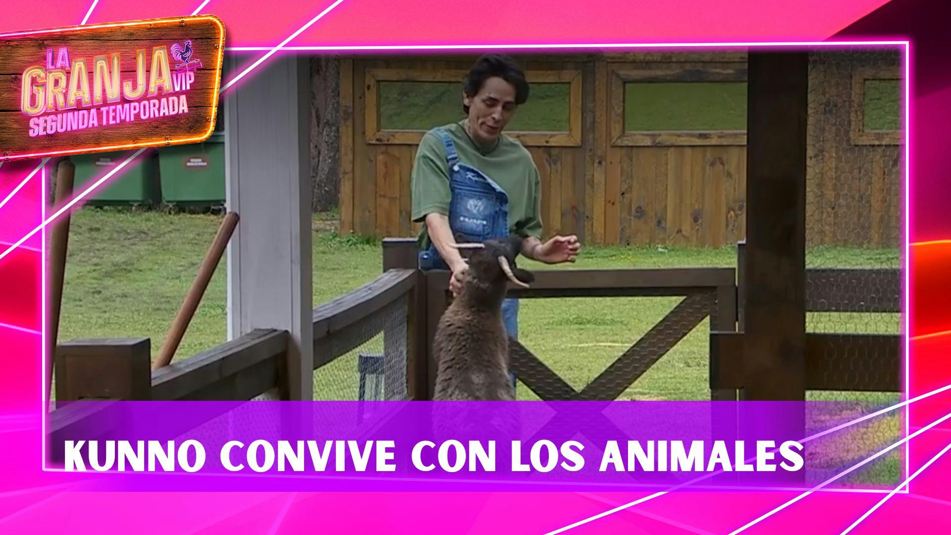 Kunno convive por primera vez con los animales de La Granja VIP Segunda Temporada y hace FUERTE declaración: “Cuando una comparte al marido es lo peor que pueden hacer” 