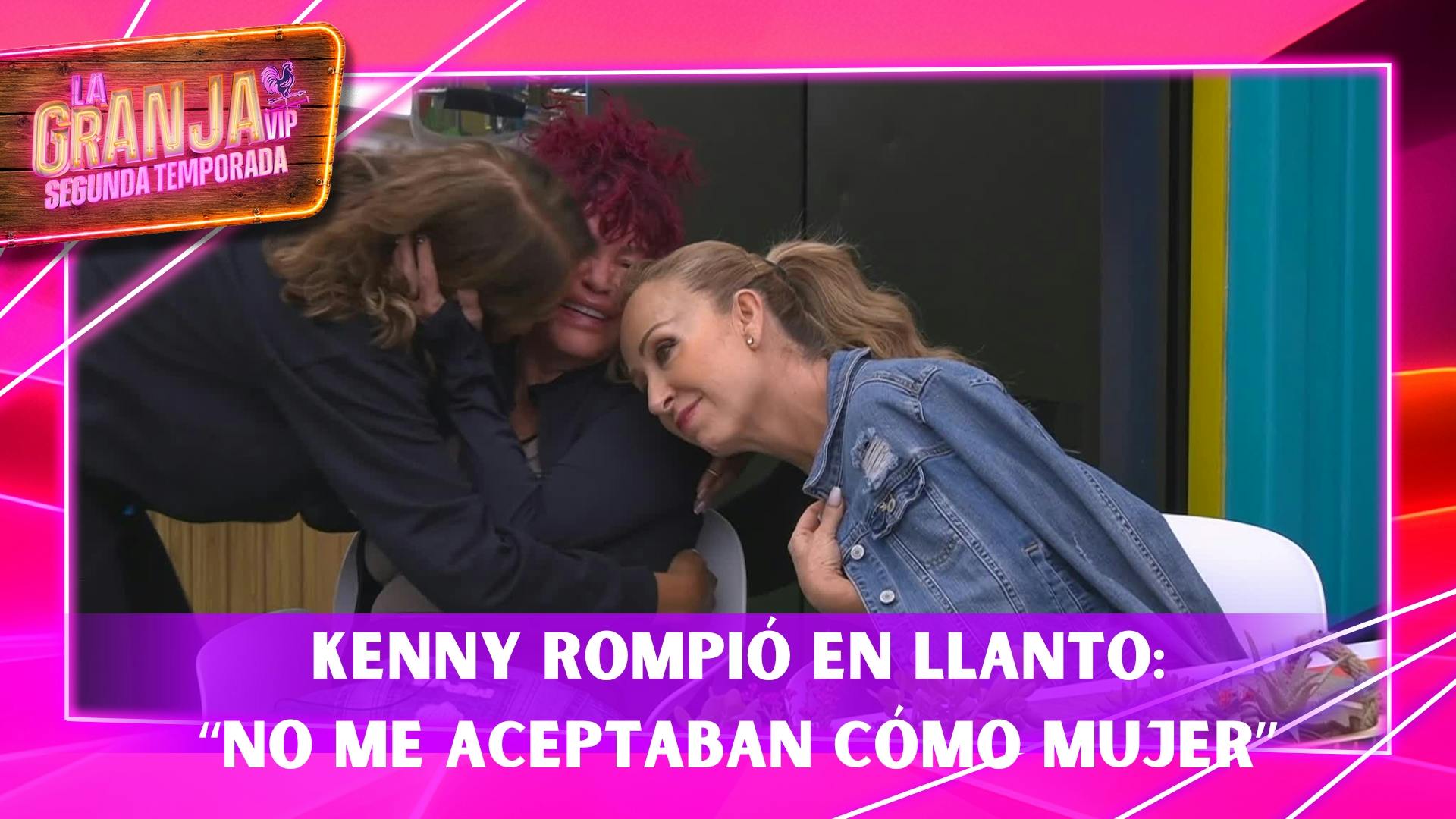 Kenny rompió en llanto al recordar duros momentos de su pasado