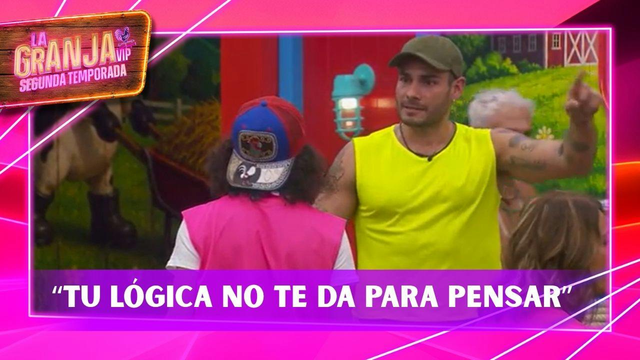 "¡Eres un incongruente!": Pascal EXPLOTA contra Kevyn Contreras en La Granja VIP y le hace una dura advertencia