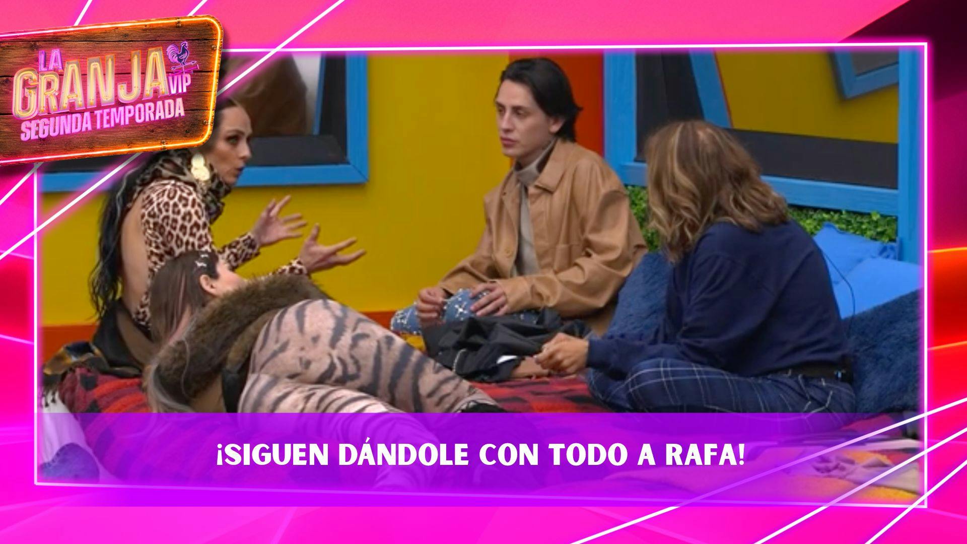 “Cero es un caballero": Los Granjeros siguen despotricando contra Rafa en La Granja VIP (VIDEO)