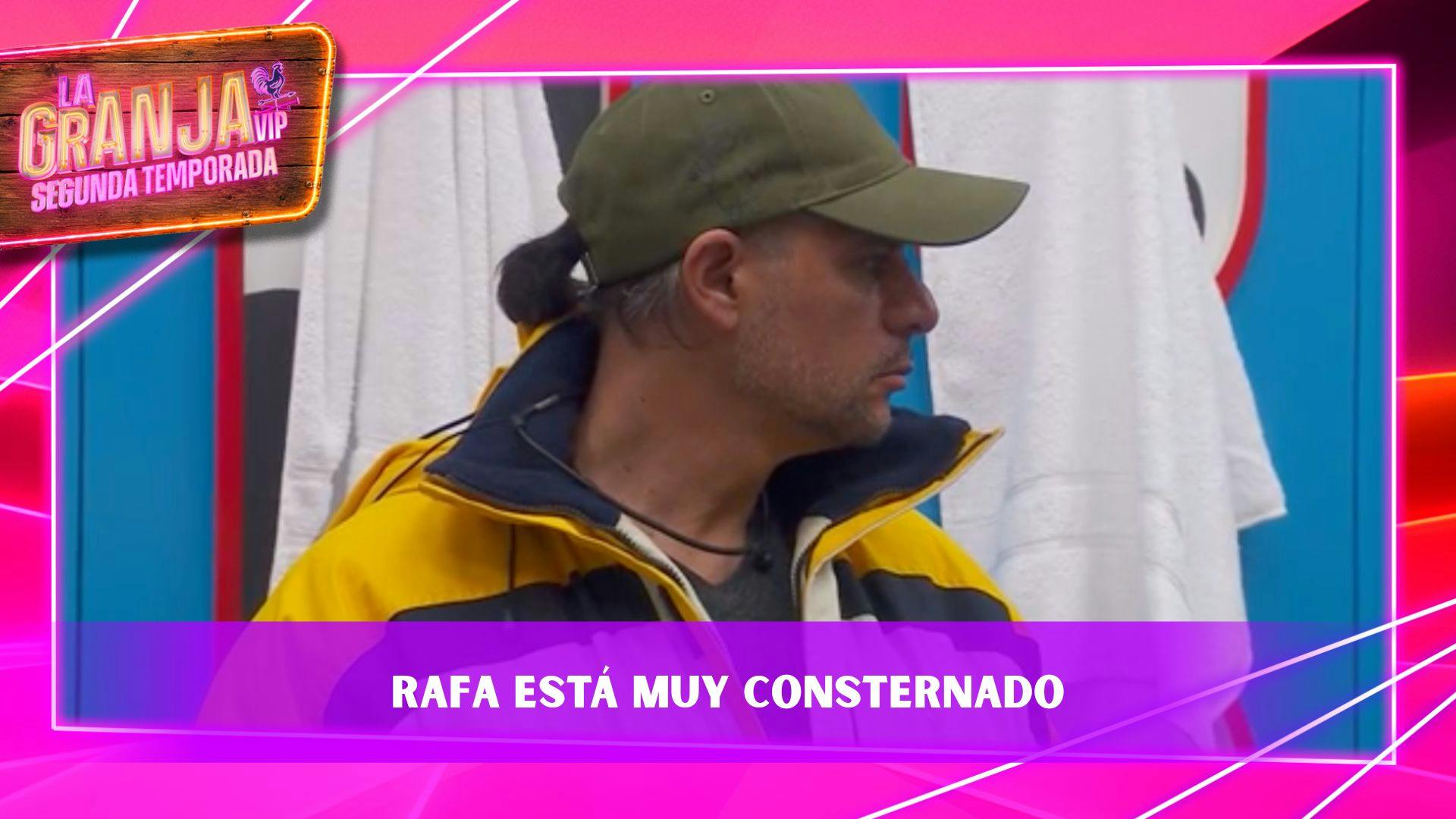 Rafa se preocupa mucho porque lo llamen acosador en La Granja VIP: “Tengo dos hijas, yo respeto a las mujeres” (VIDEO)