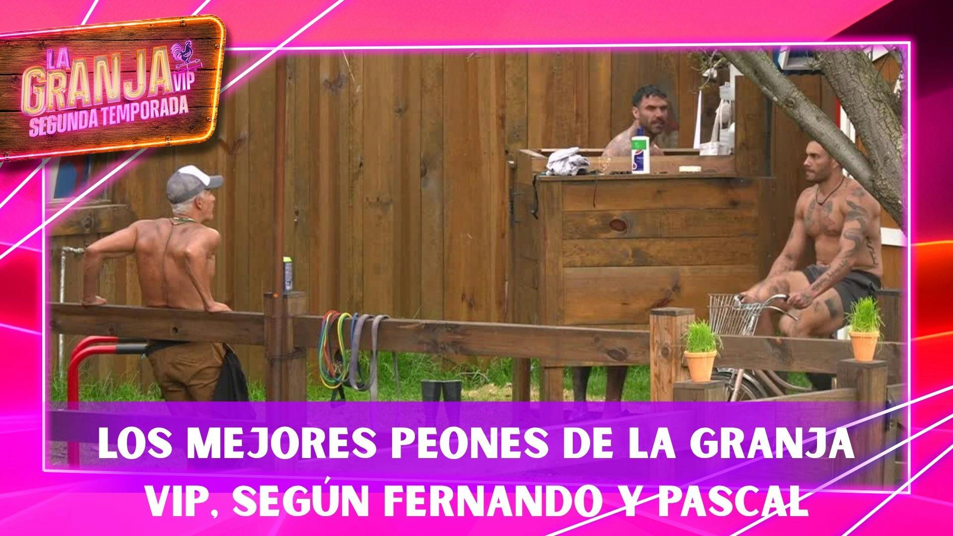 Ellos serán los MEJORES peones de La Granja VIP Segunda Temporada, según Fernando Lozada y Pascal Nadaud