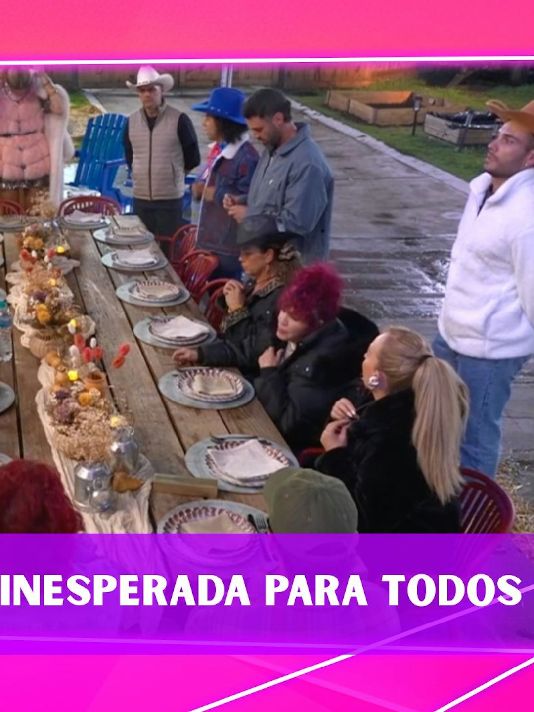 ¡Sorpresa en La Granja VIP! Los participantes disfrutan de una espectacular cena esta noche (VIDEO)