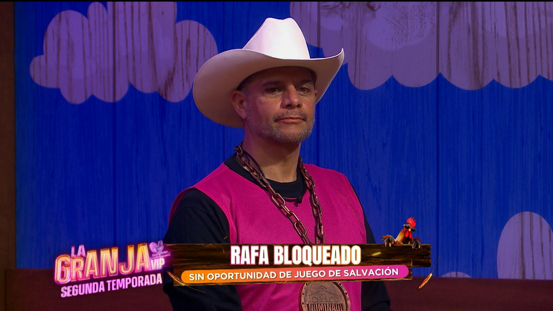 Rafa Mercadante fue el Nominado que quedó bloqueado por sus compañeros y parece estar MUY molesto