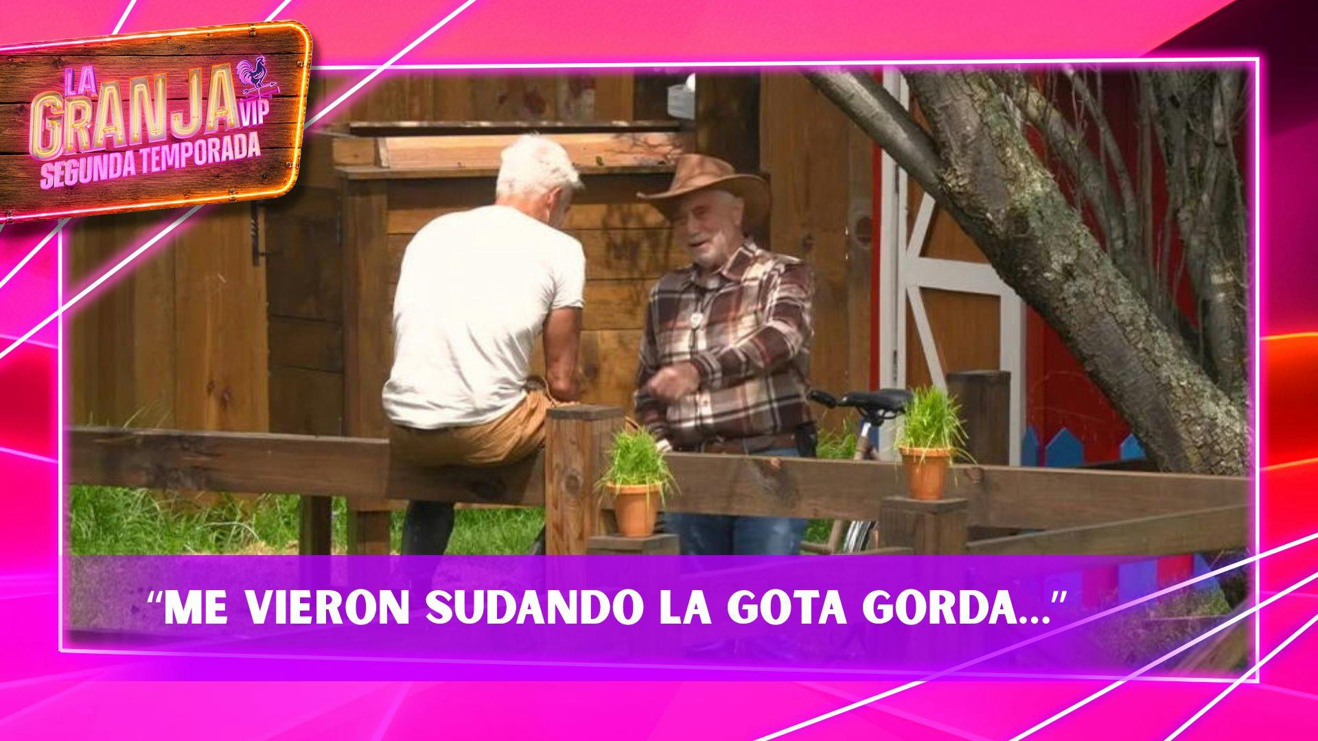 “Me vieron sudando la gota gorda”: Julio Camejo se auto evalúa como capataz en La Granja VIP