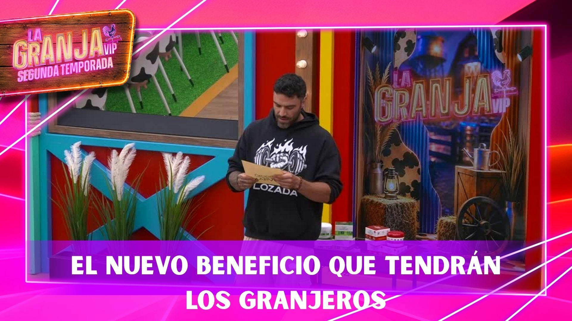 Fernando Lozada anuncia el NUEVO beneficio que tendrán todos los granjeros en La Granja VIP (VIDEO)
