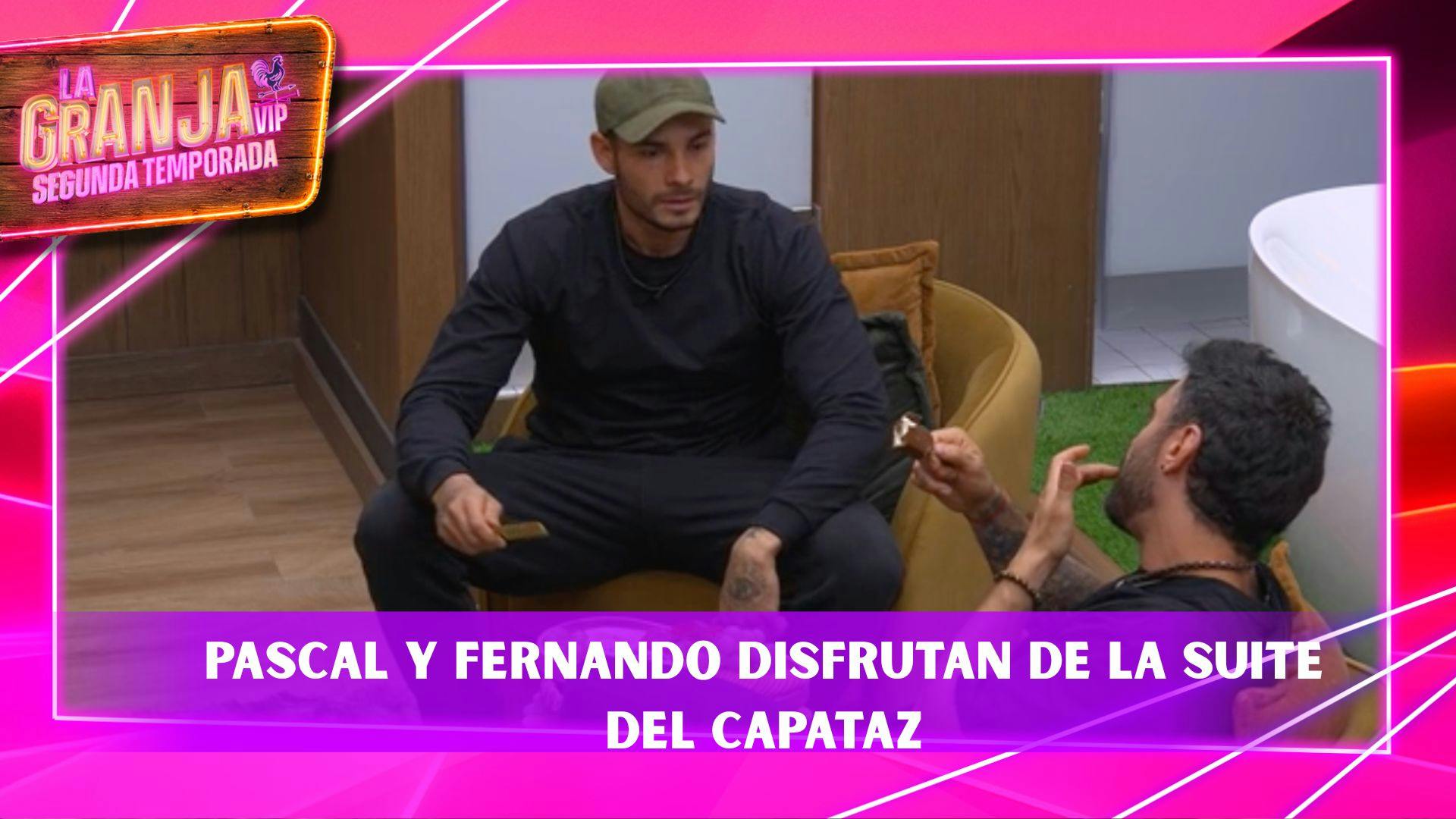 "¡Qué bendición!": Así reaccionan Fer y Pascal al compartir la suite del Capataz en La Granja VIP (VIDEO)