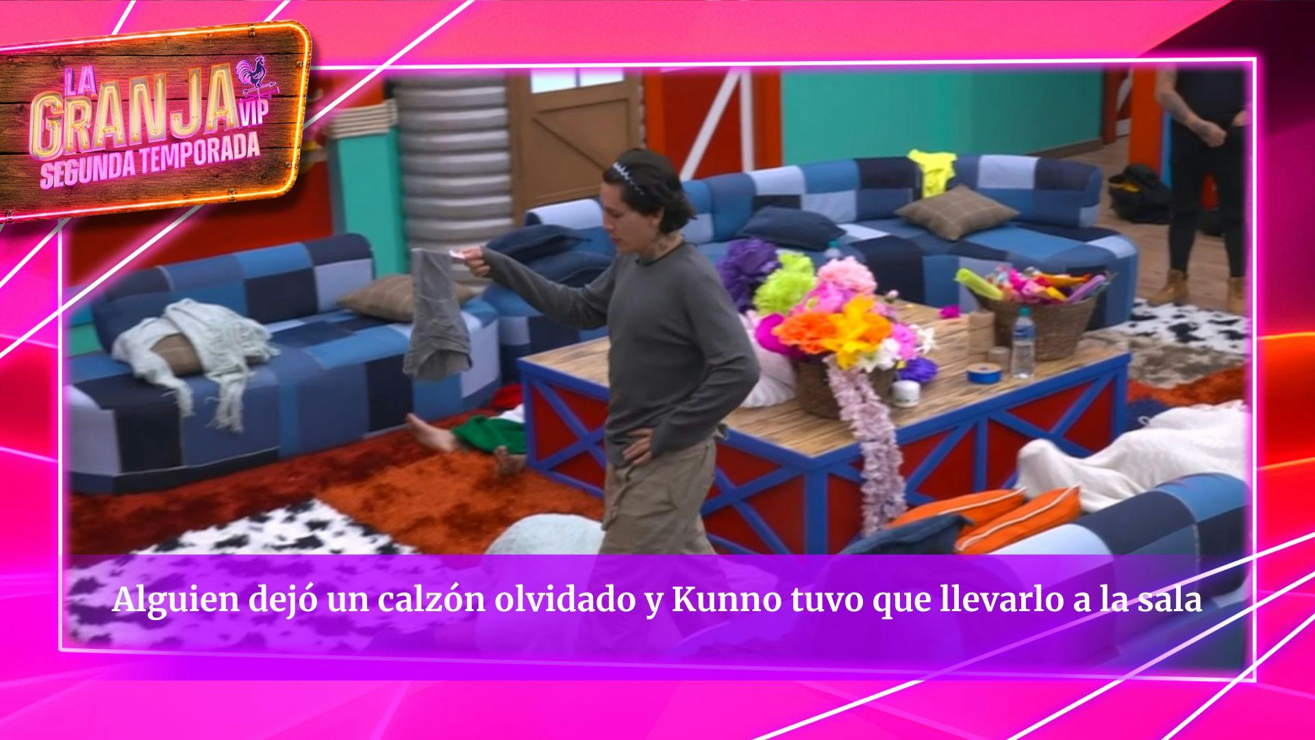 Alguien dejó unos calzones manchados a la vista de todos y los granjeros trataron de averiguar de quién son (VIDEO)