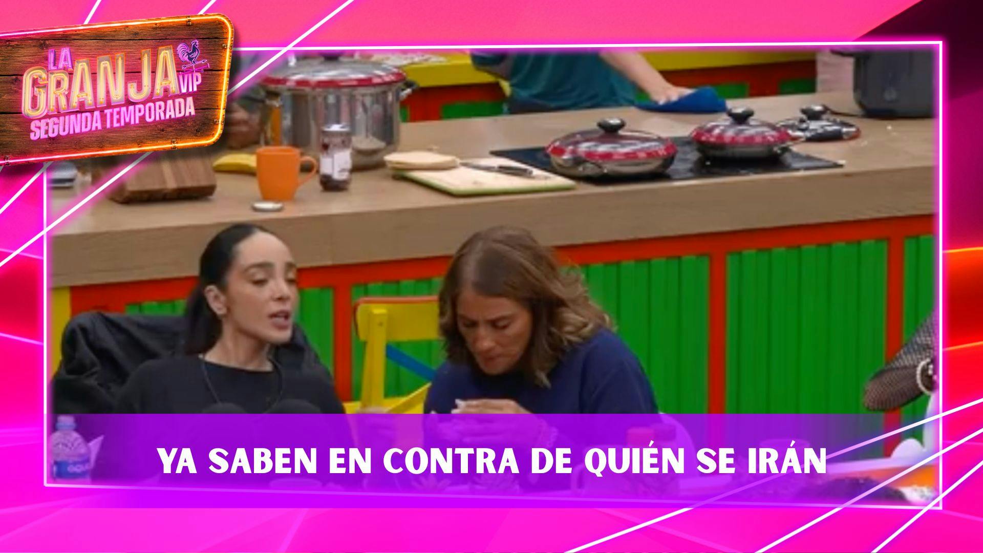 Manelyk y Azalia YA tiene en la mira a su siguiente víctima en La Granja VIP: “La próxima va nominado sí o sí" (VIDEO)