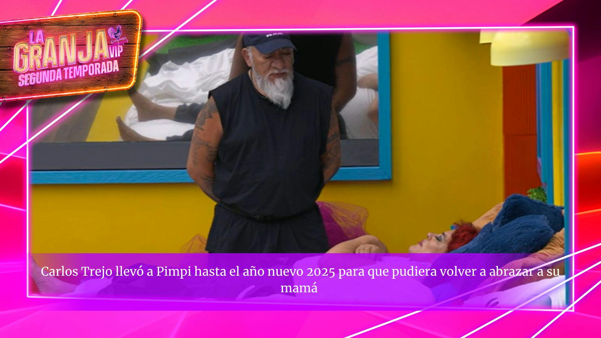 Carlos Trejo ayuda a Pimpinela a “hablar” con su mamá y ROMPE EN LLANTO en La Granja VIP