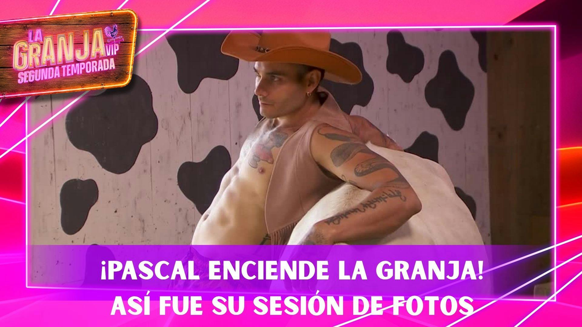 ¡Encendió la granja! Pascal ENAMORA a todos con su sesión de fotos del Calendario Granjero (VIDEO)