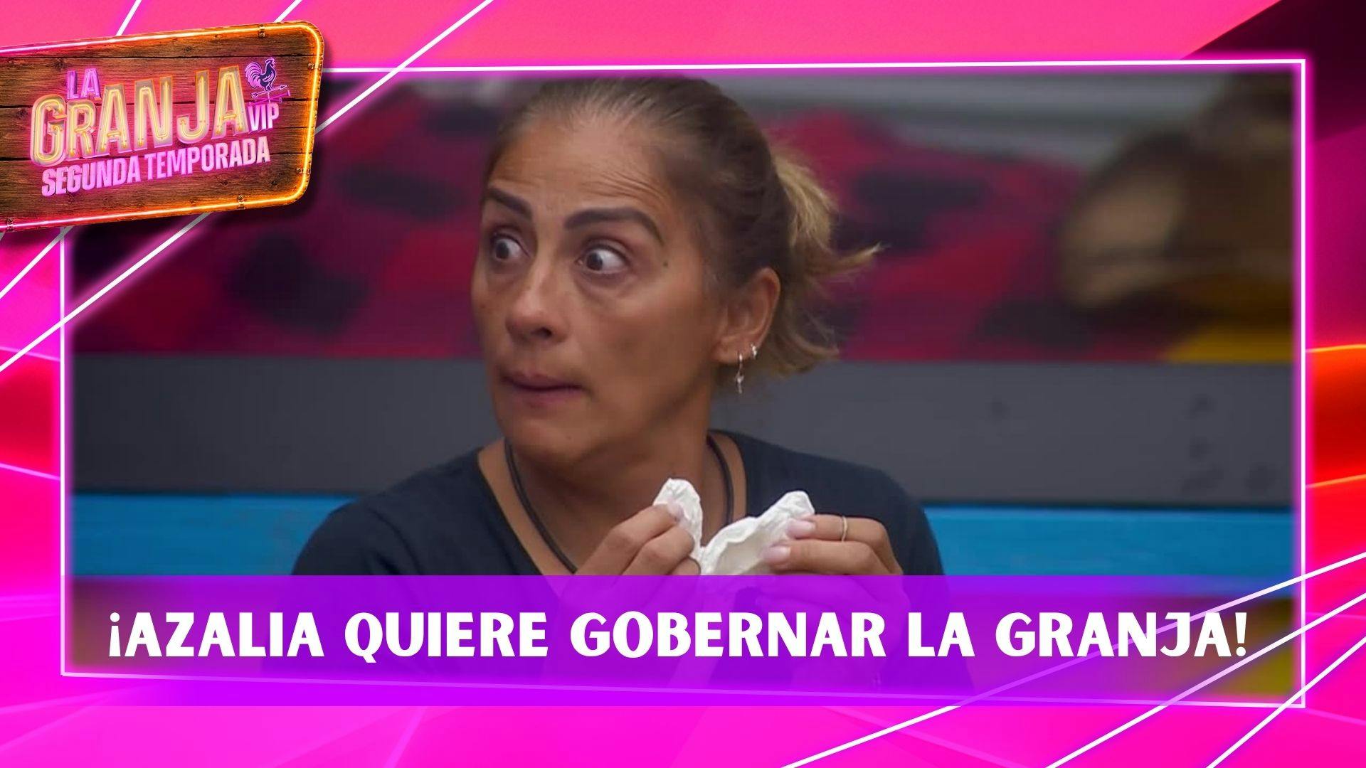 ¡Se viene el caos! Azalia revela cómo gobernará La Granja VIP si consigue ser Capataz
