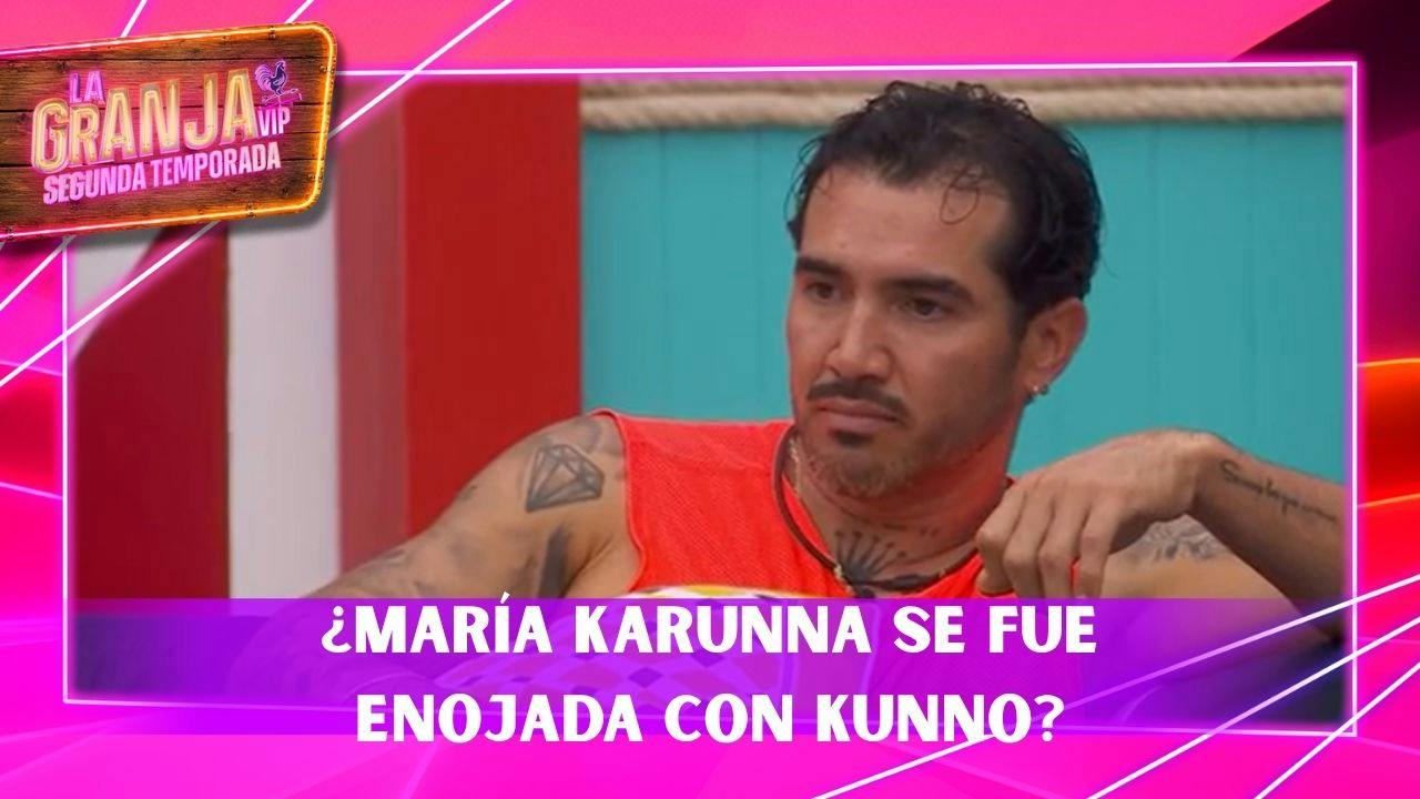 “Ahora vomítalo": Exponen la GROSERÍA que Kunno le hizo a María Karunna en La Granja VIP (VIDEO)