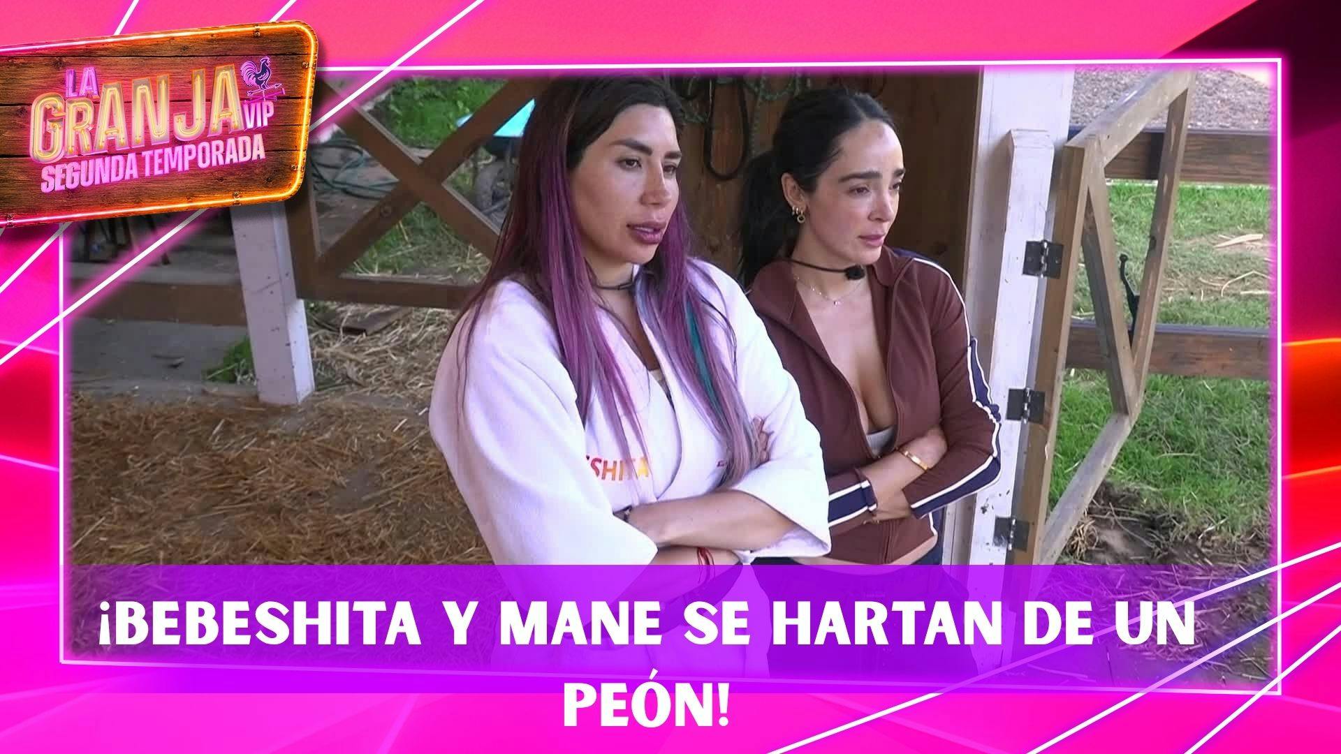 Manelyk y Bebeshita PIERDEN la paciencia con un peón de La Granja VIP: “Le da hueva trabajar”