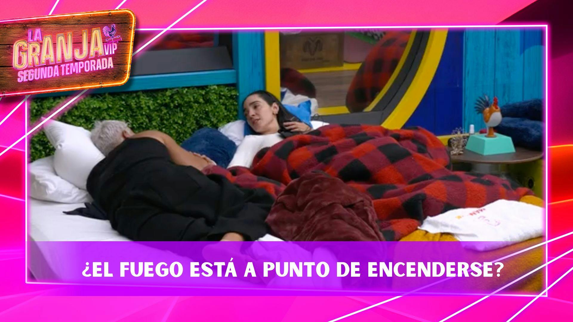 ¡Ya comparten cama! Julio y Manelyk siguen alimentando rumores de ROMANCE en La Granja VIP al dormir juntos (VIDEO)
