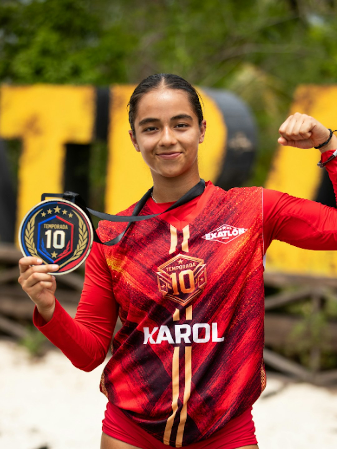 Exatlón México | Karol Rojas del Equipo Rojo obtiene la primera medalla de 9 en el reality deportivo