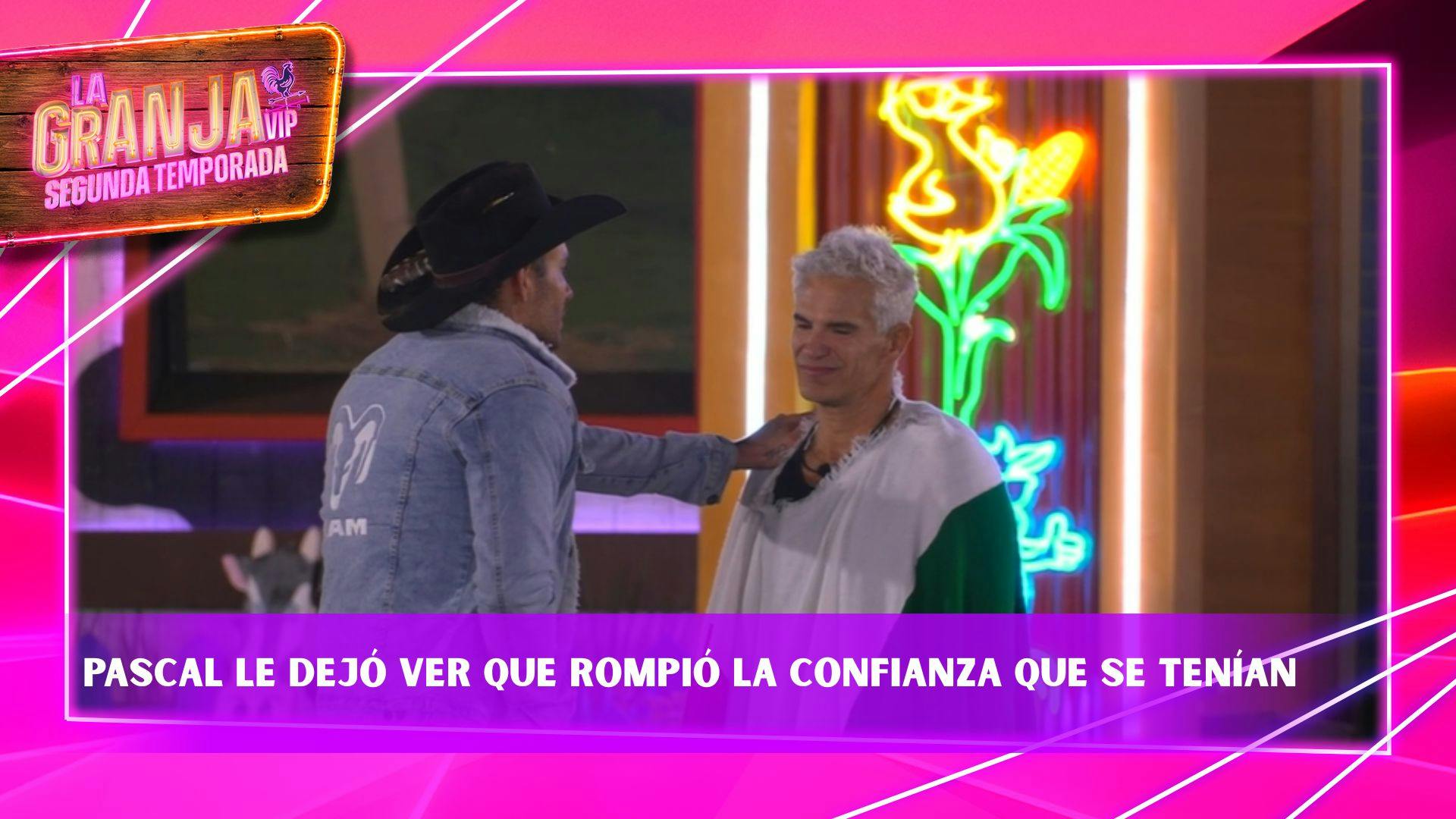 Pascal le pide a Julio que controle su cabeza porque ya rompió su confianza